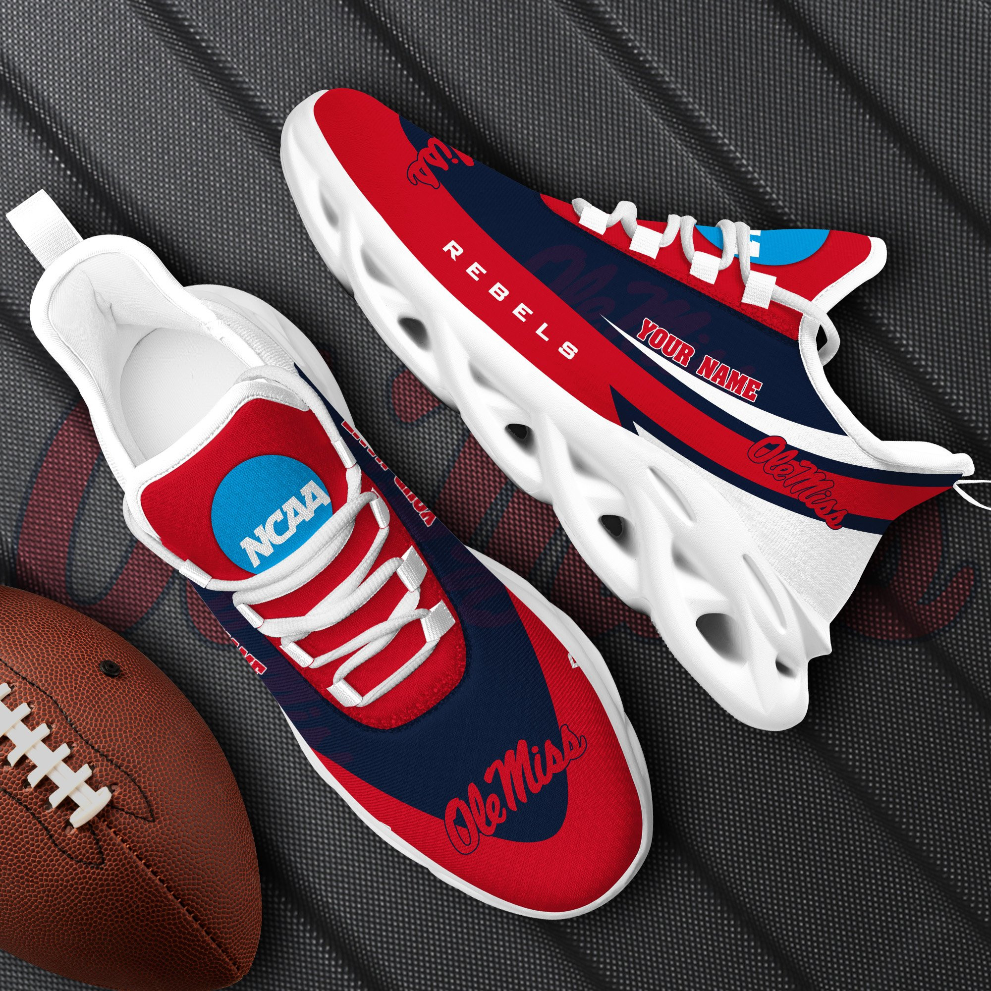 ole miss rebels white max soul shoes 2026 versions custom your name sports gift for fan ph019 4332 wzlvr