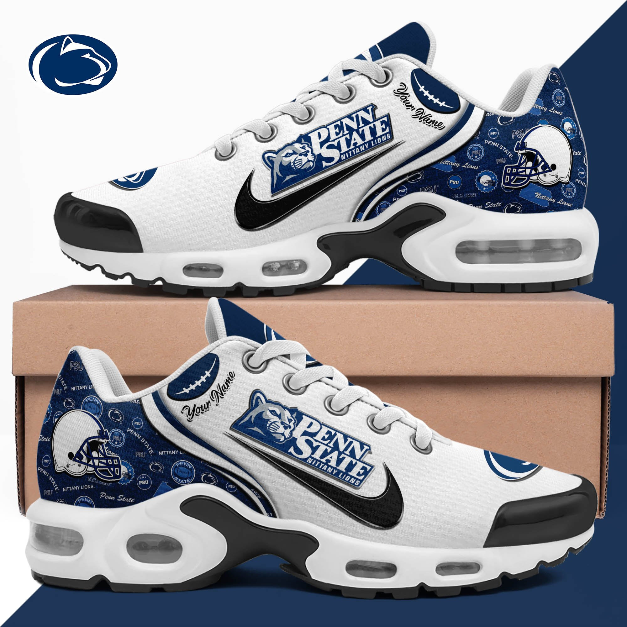 Penn State Nittany Lions TN Shoes 2026 Version Custom Your Name 499