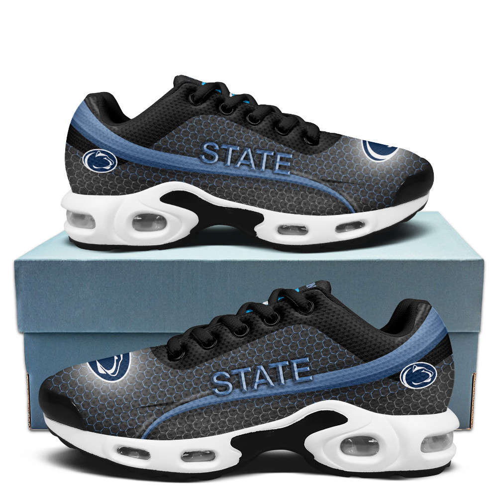 penn state personalized name team colors wave line beehive pattern tn air max shoes air cushion sneakers 3482 rt5gi