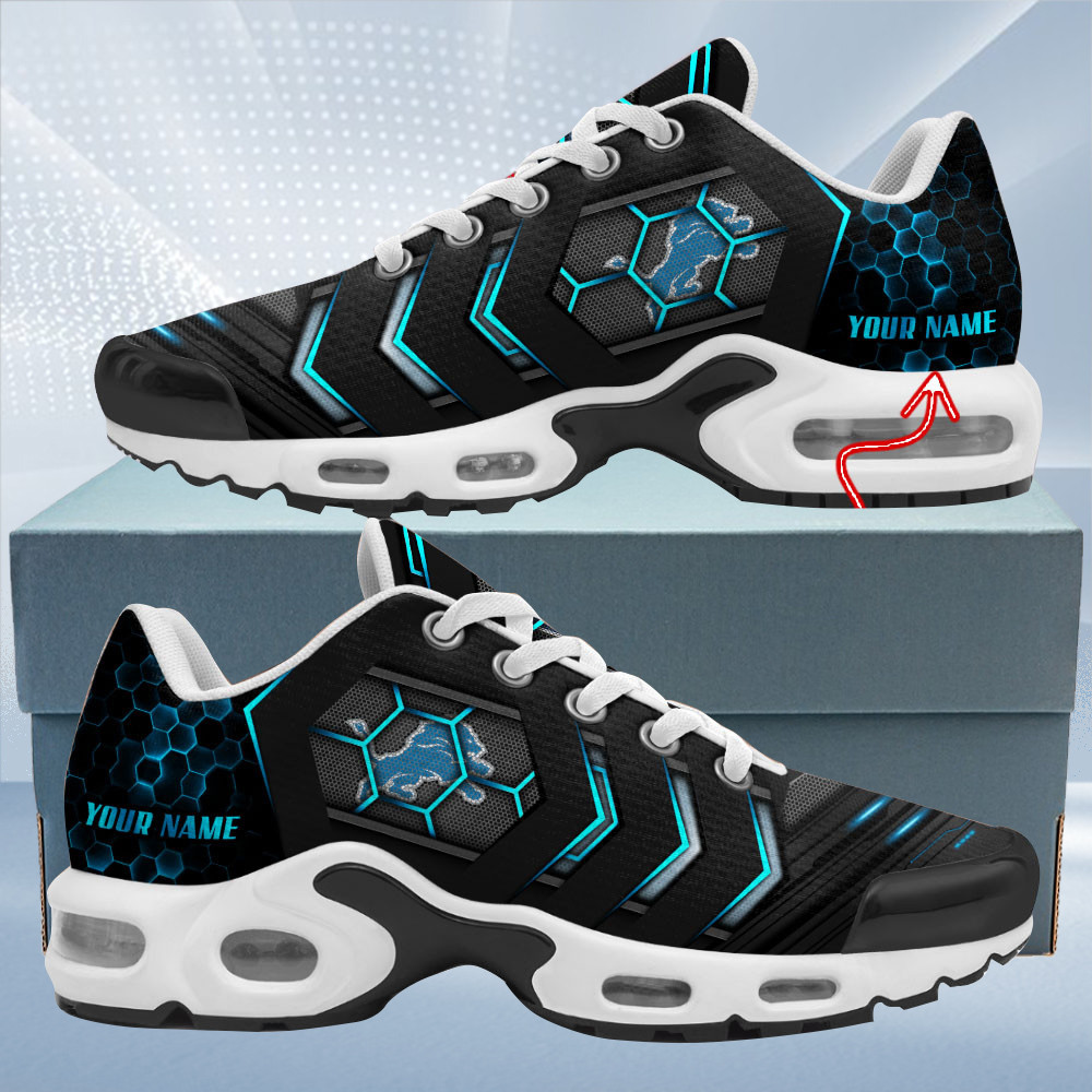 personalized detroit lionsteam logo team neon color tn air max shoes air cushion sneakers 5925 lgkg9