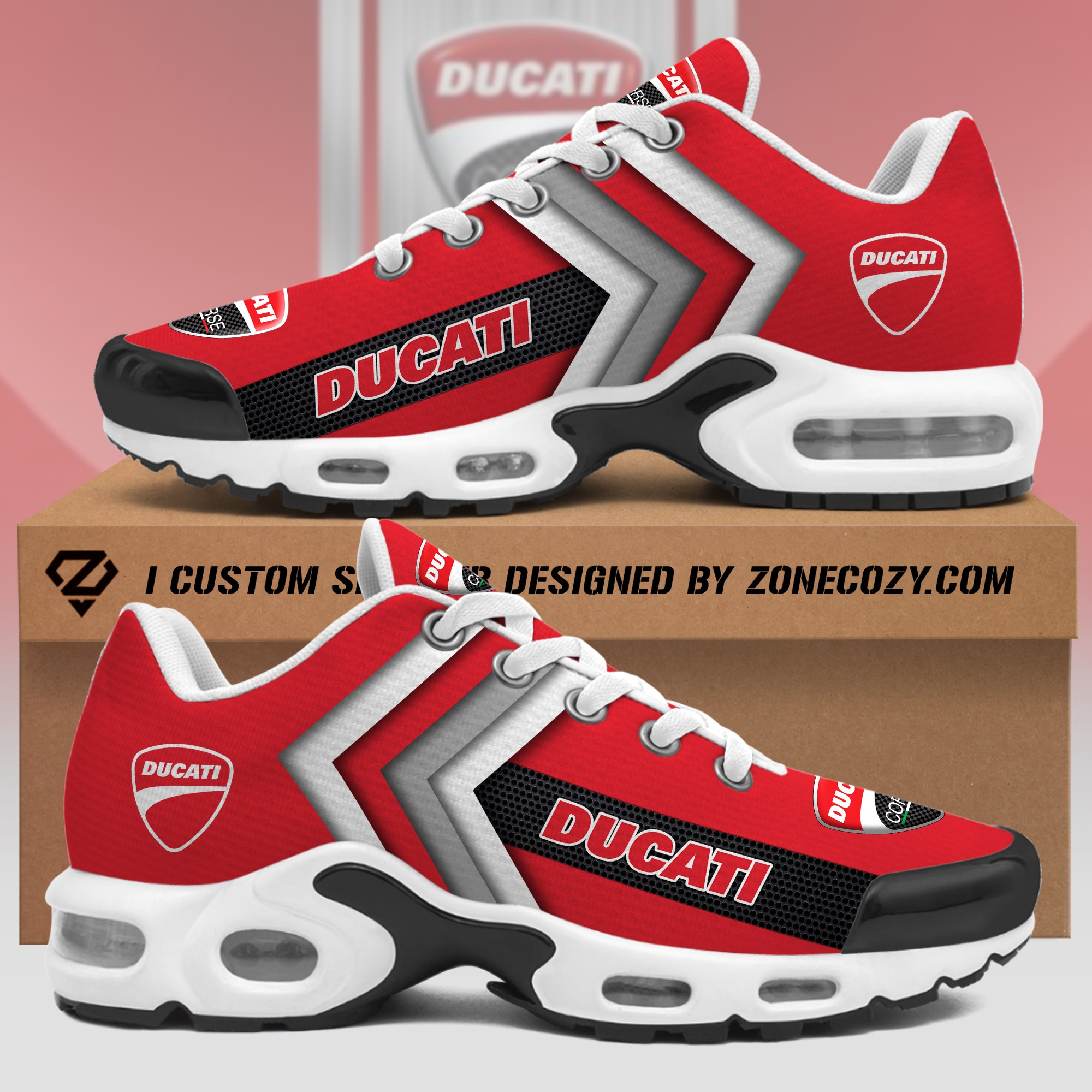 Personalized Ducati Air Cushion Sneaker V2 S090405