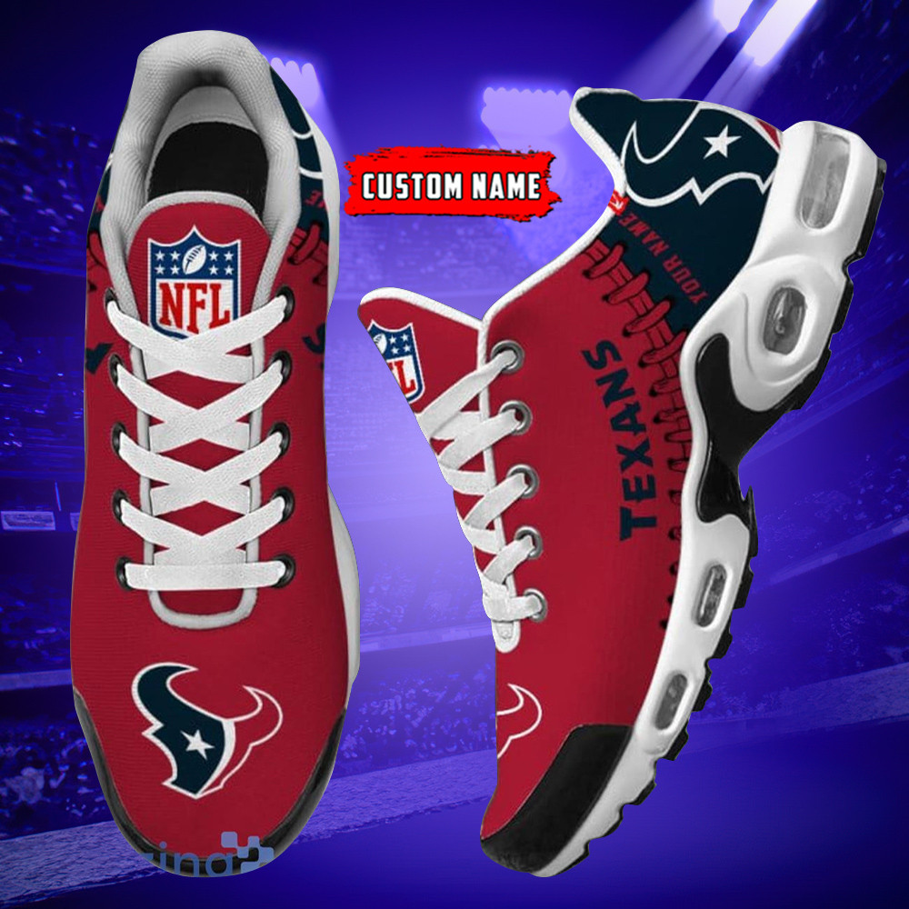 personalized houston texansteam logo rugby ball pattern tn air max shoes air cushion sneakers 7424 pgcez