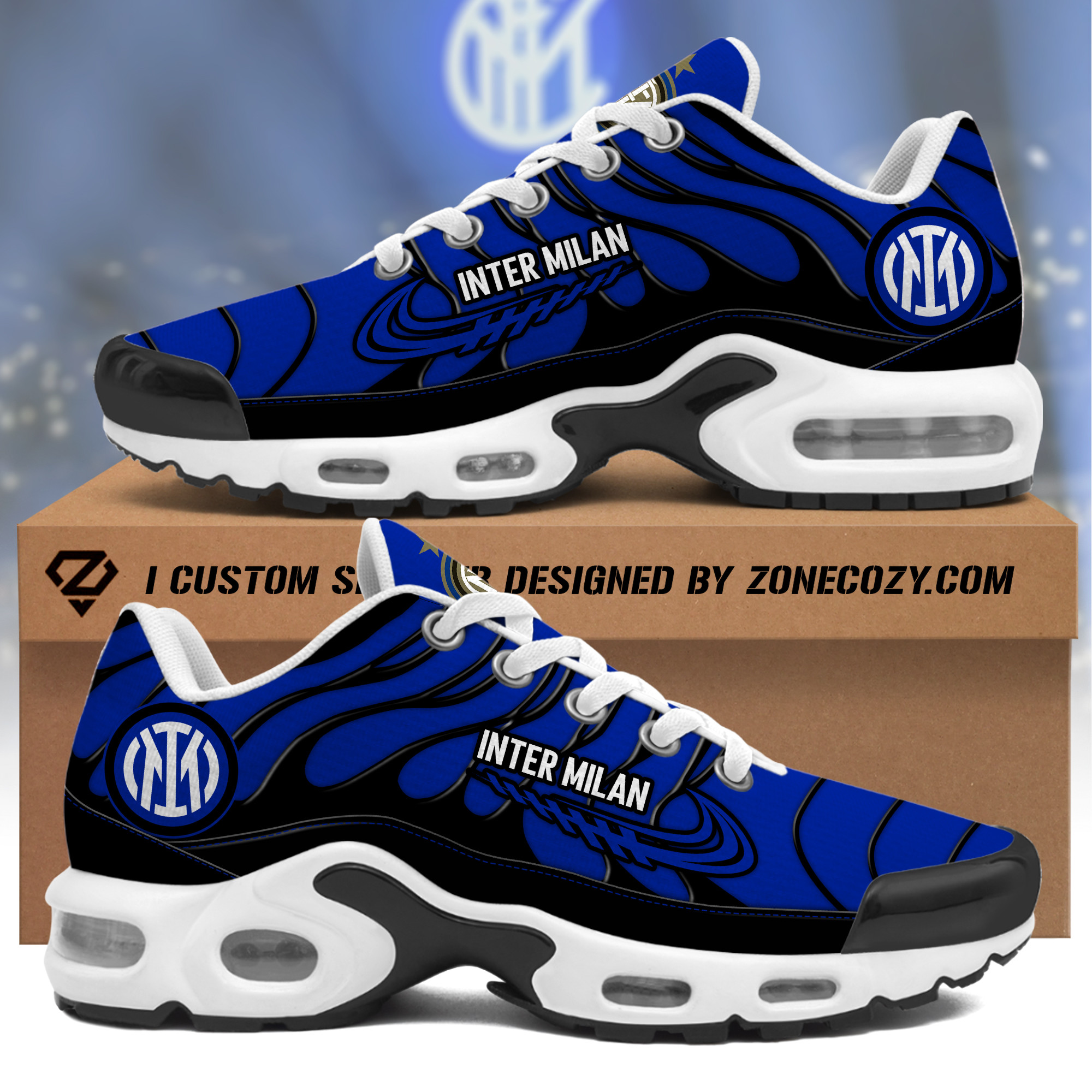 personalized inter milan air cushion sneaker v2 6649