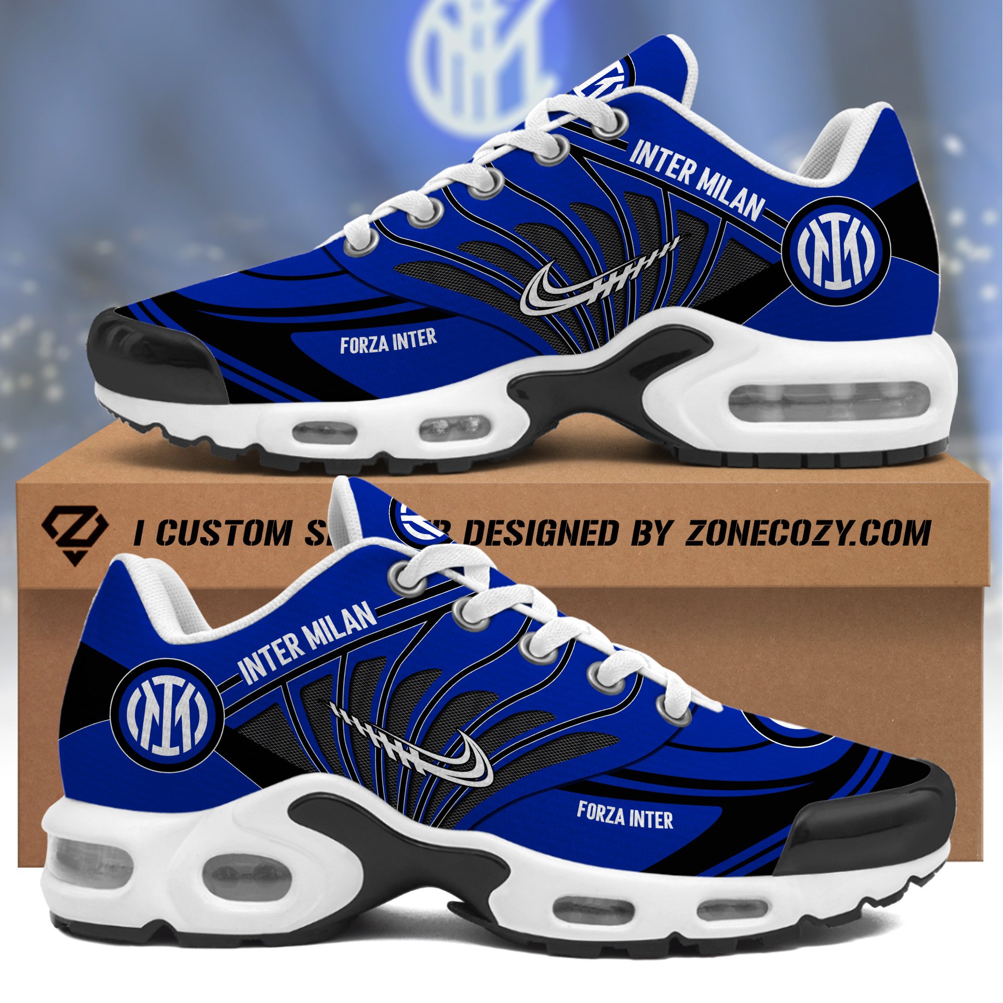 personalized inter milan air cushion sneaker v3 2842 yalih