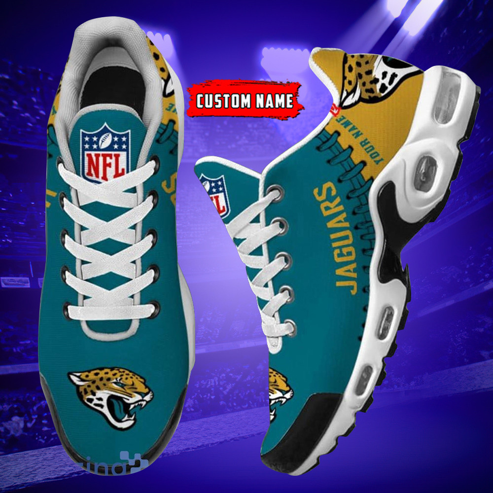personalized jacksonville jaguarsteam logo rugby ball pattern tn air max shoes air cushion sneakers 8246 8g55c