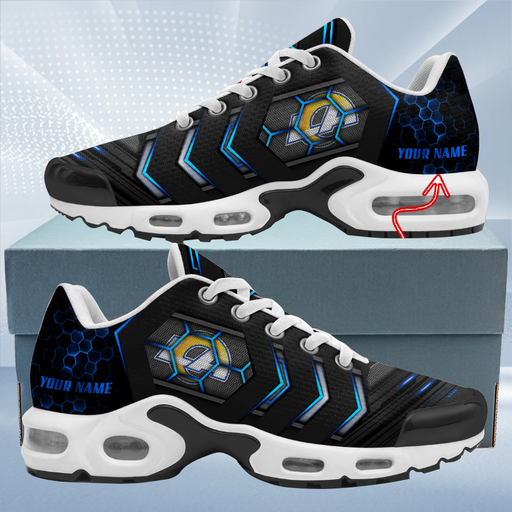 personalized los angeles ramsteam logo team neon color tn air max shoes air cushion sneakers 2829 pavj9