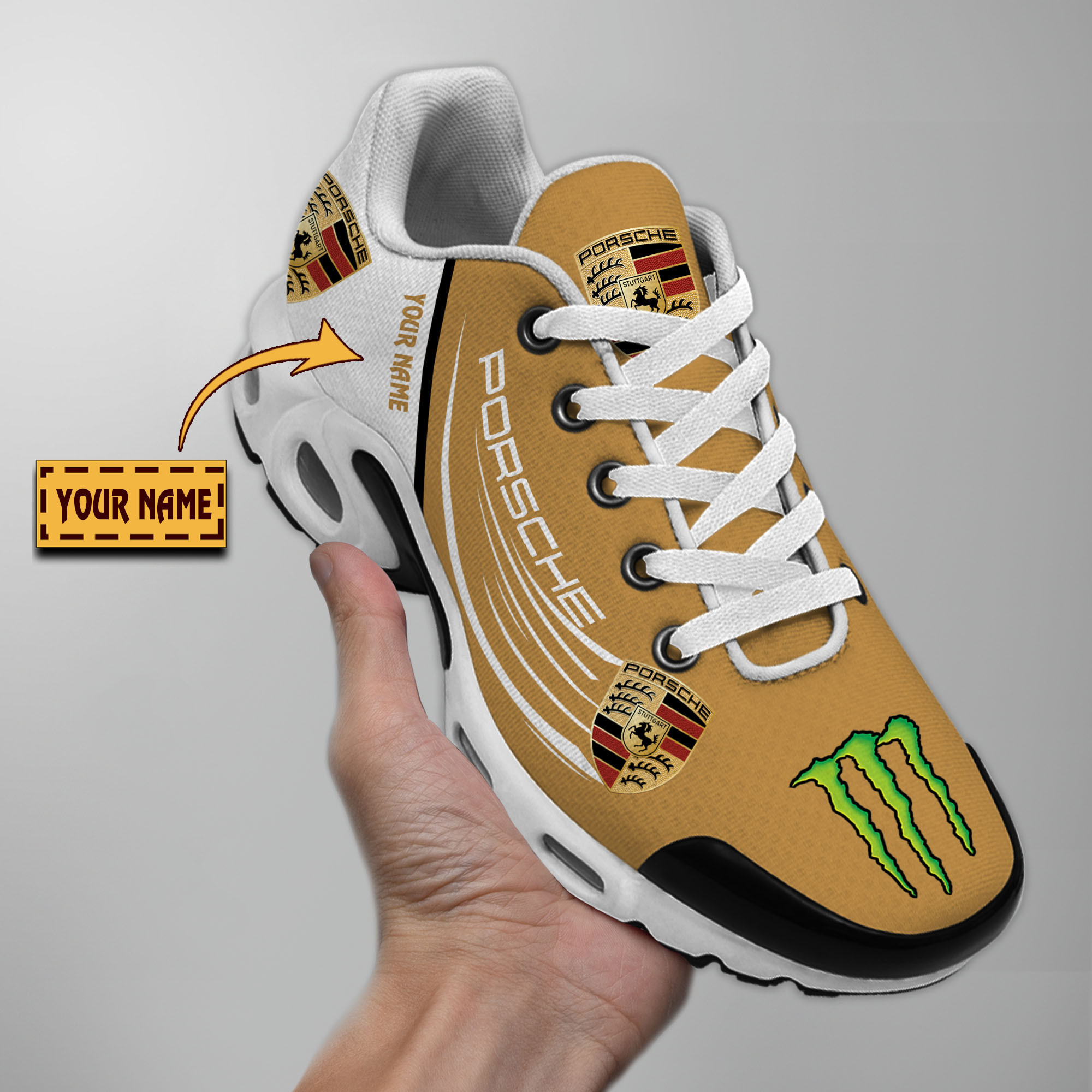 Personalized Porsche Air Cushion Sneaker V4