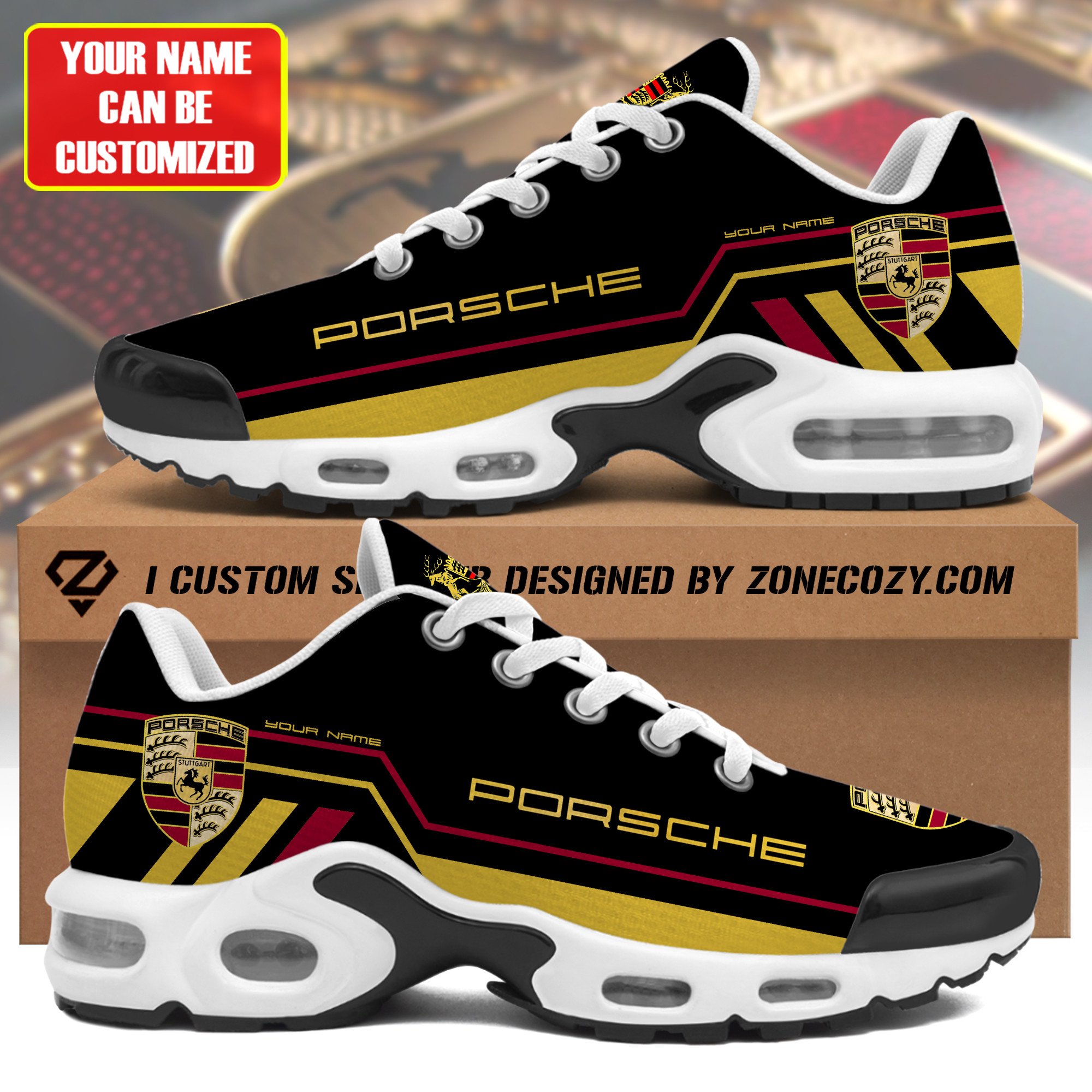 Personalized Porsche Sport Air Cushion Sneaker V2