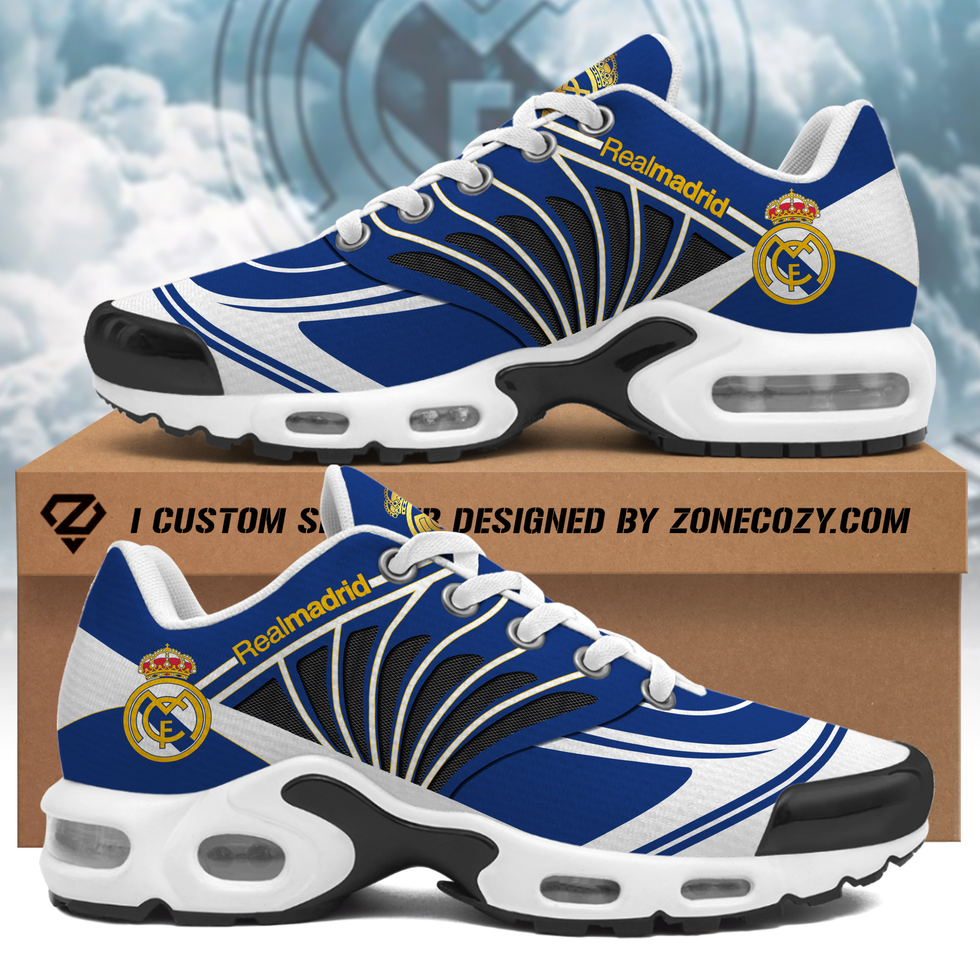 personalized real madrid air cushion sneaker v1 4996 1l3jf