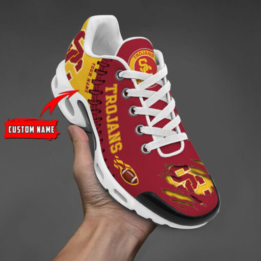 Personalized USC Trojans Team Logo Pattern TN Air Max Shoes Air Cushion Sneakers