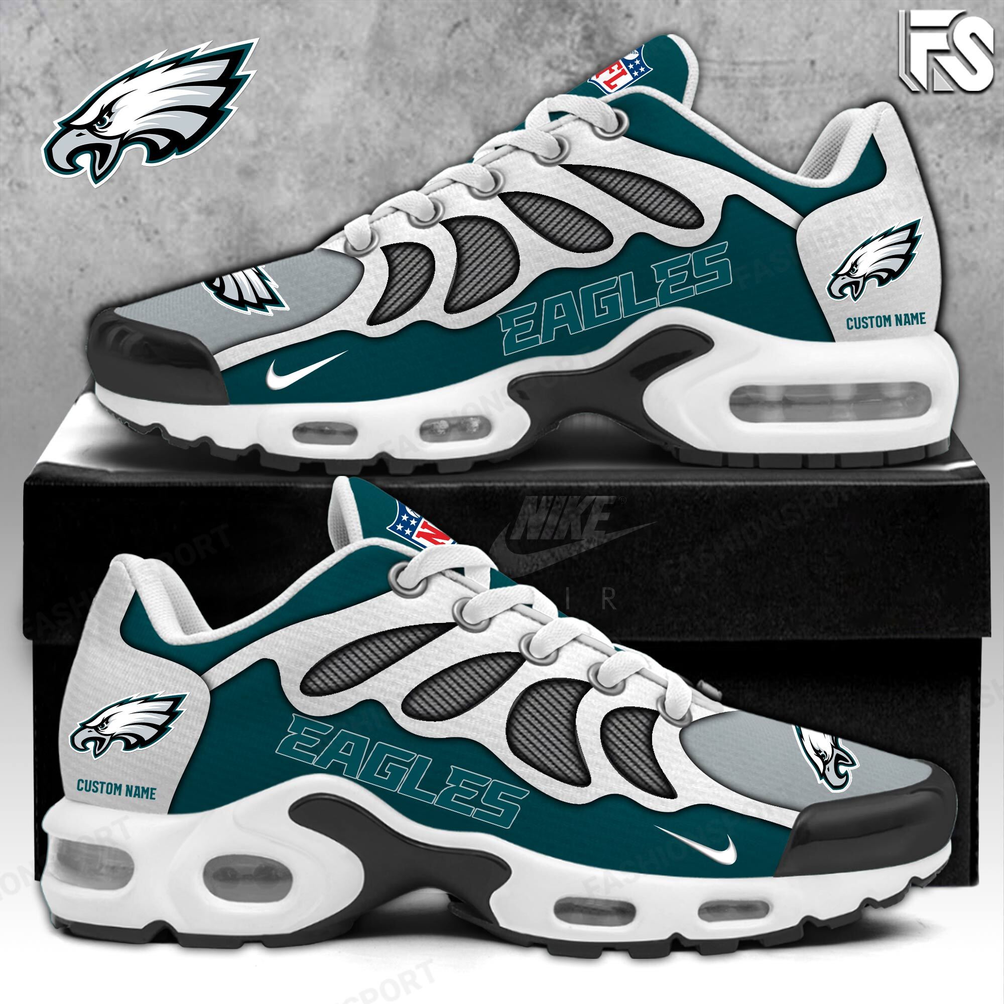 Philadelphia Eagles AIR MAX PLUS Shoes v5