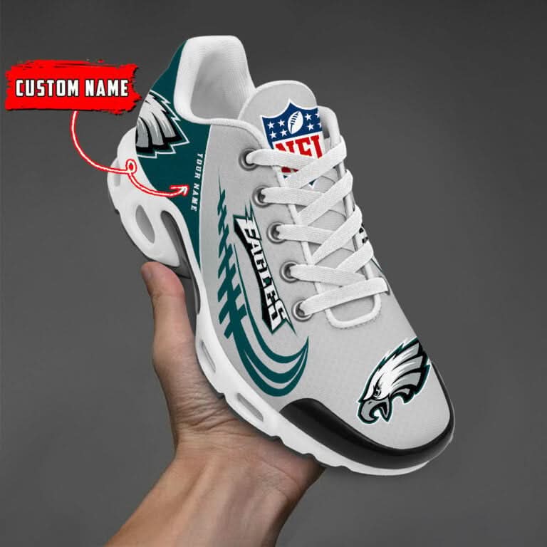 philadelphia eagles custom name tn shoes perfect gift 7636 vo4et