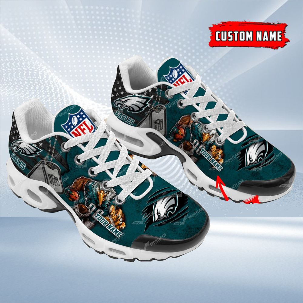 Philadelphia Eagles Personalized TN Air Max Shoes Air Cushion Sneakers DTYNNS