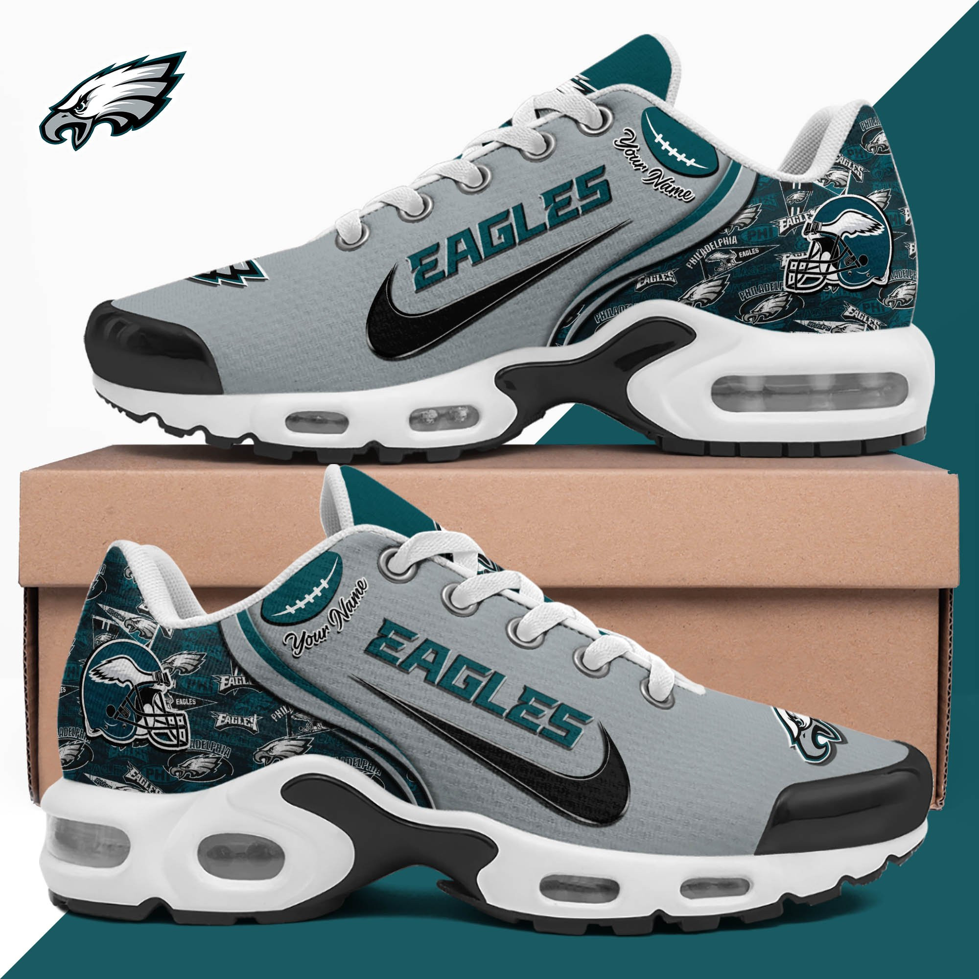 Philadelphia Eagles TN Shoes 2026 Version Custom Your Name 499