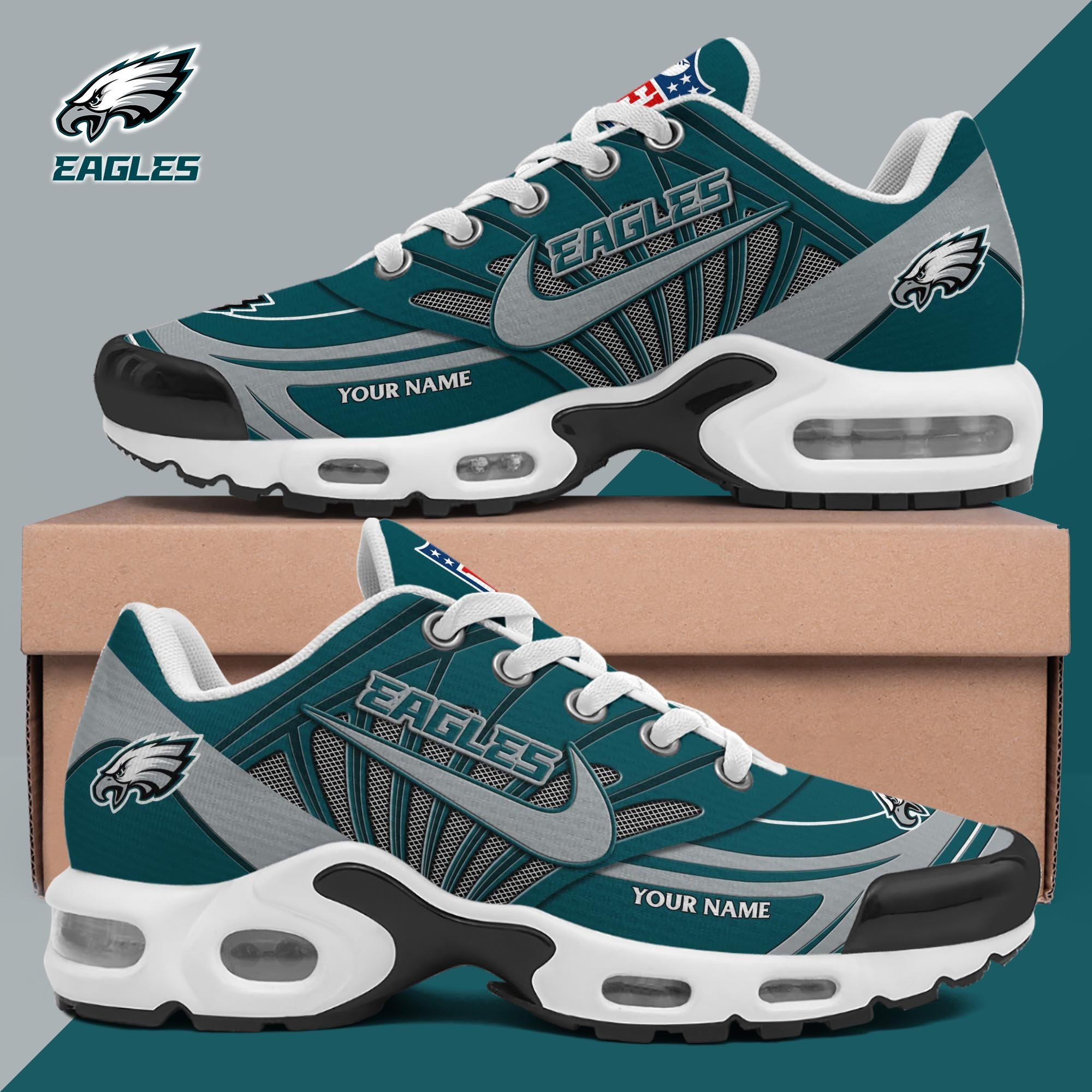Philadelphia Eagles TN Shoes 2026 Version Custom Your Name 582