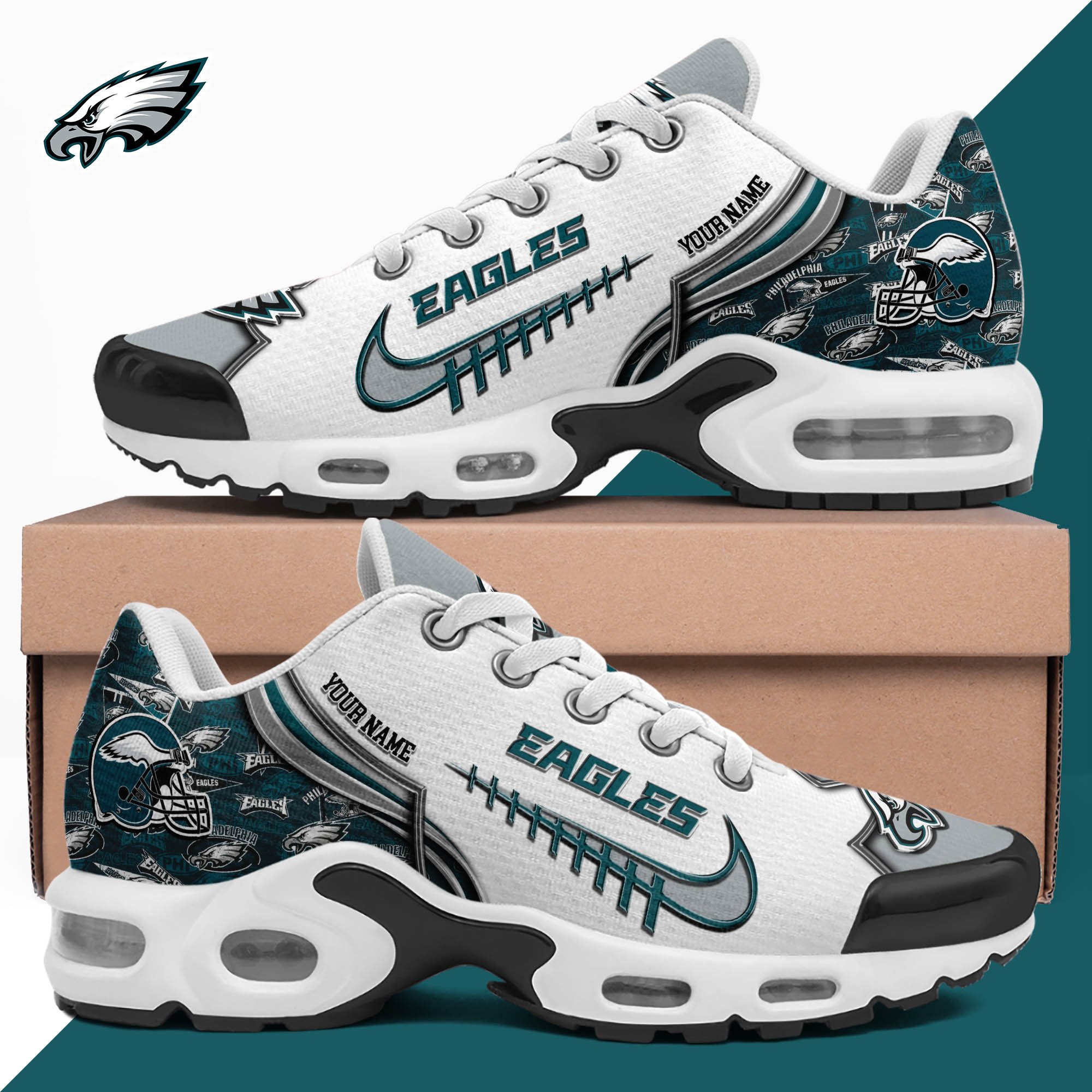 Philadelphia Eagles TN Shoes 2026 Version Custom Your Name 642