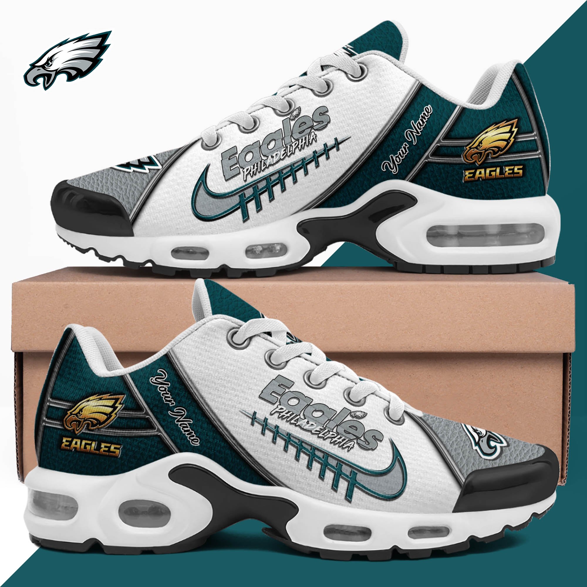Philadelphia Eagles TN Shoes 2026 Version Custom Your Name, Football Team Shoes 516
