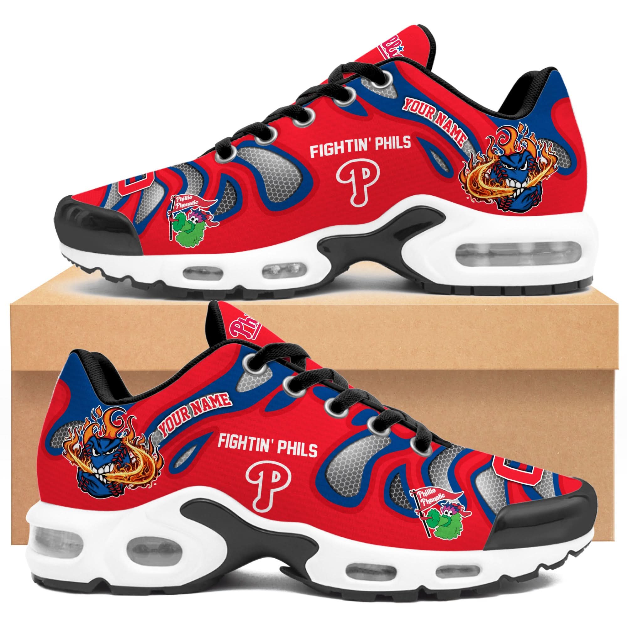 philadelphia phillies personalized air max shoes 9782 kgrth