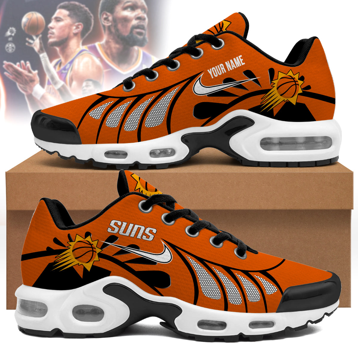 Phoenix Suns Personalized Air Max Shoes 