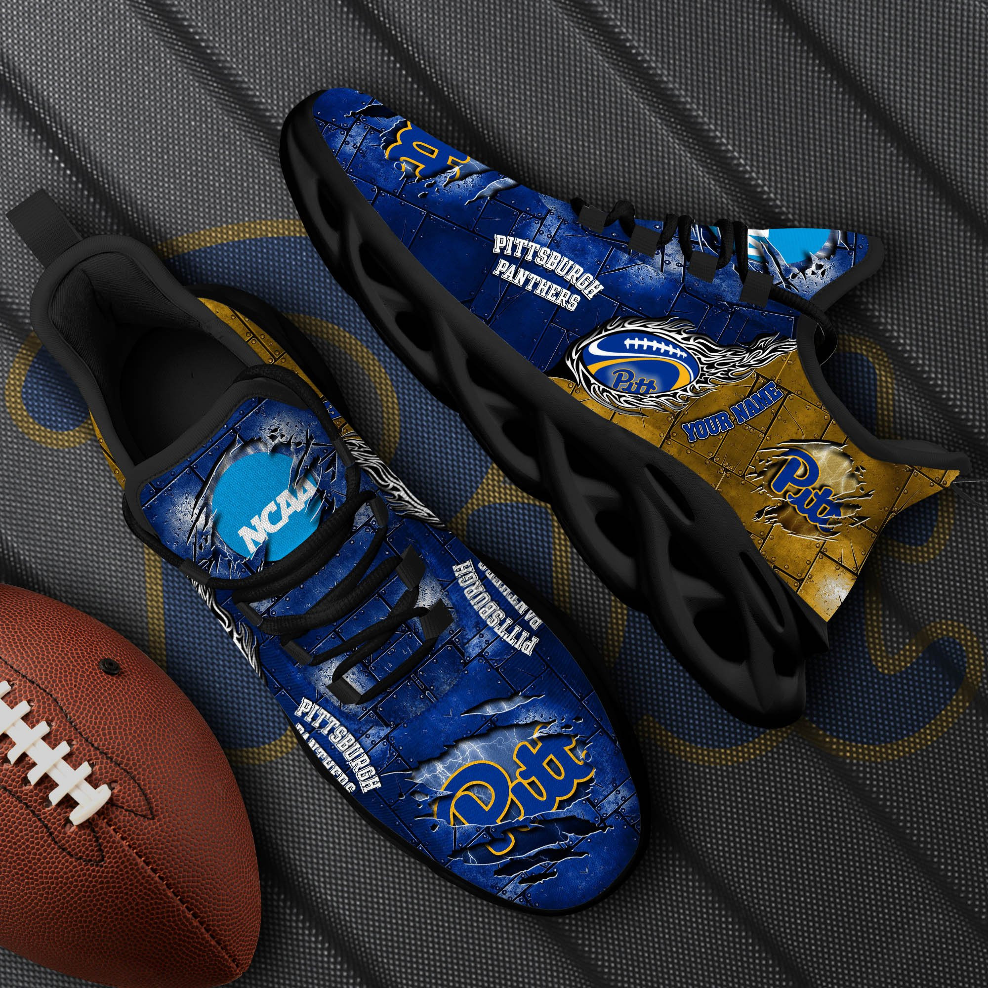 pittsburgh panthers black max soul shoes 2026 versions white max soul shoes custom your name ph879 2112 aahu1