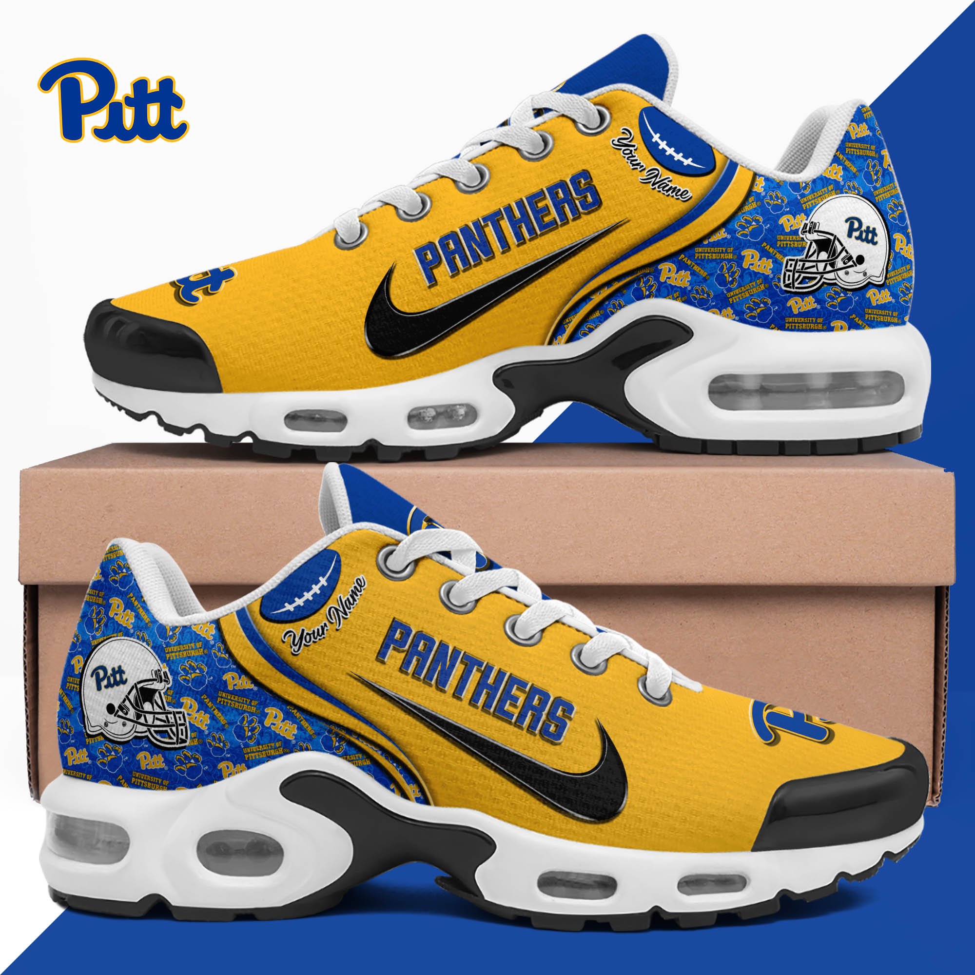pittsburgh panthers tn shoes 2026 version custom your name 499 9567 jw6rl