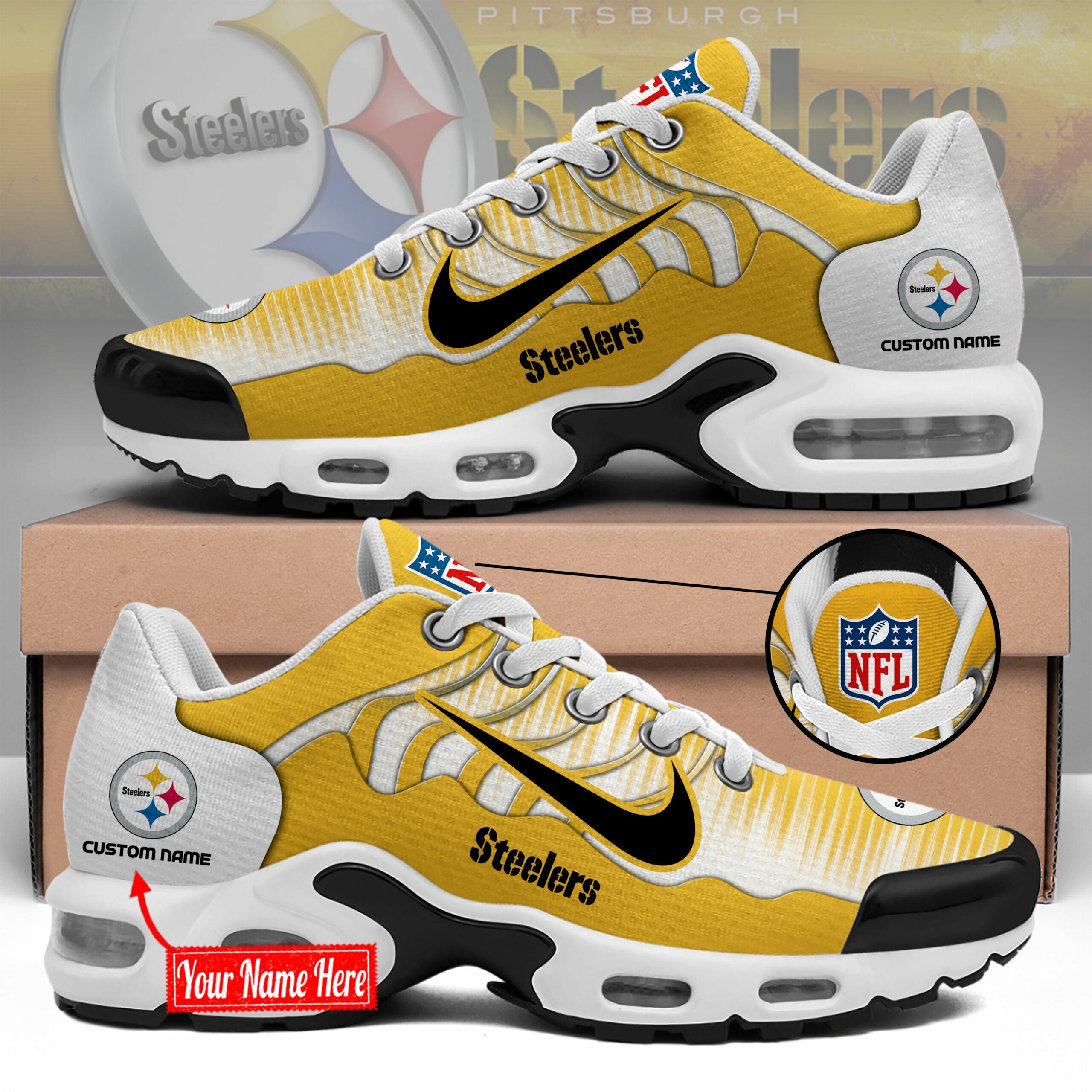 Pittsburgh Steelers 2026 New Shoes