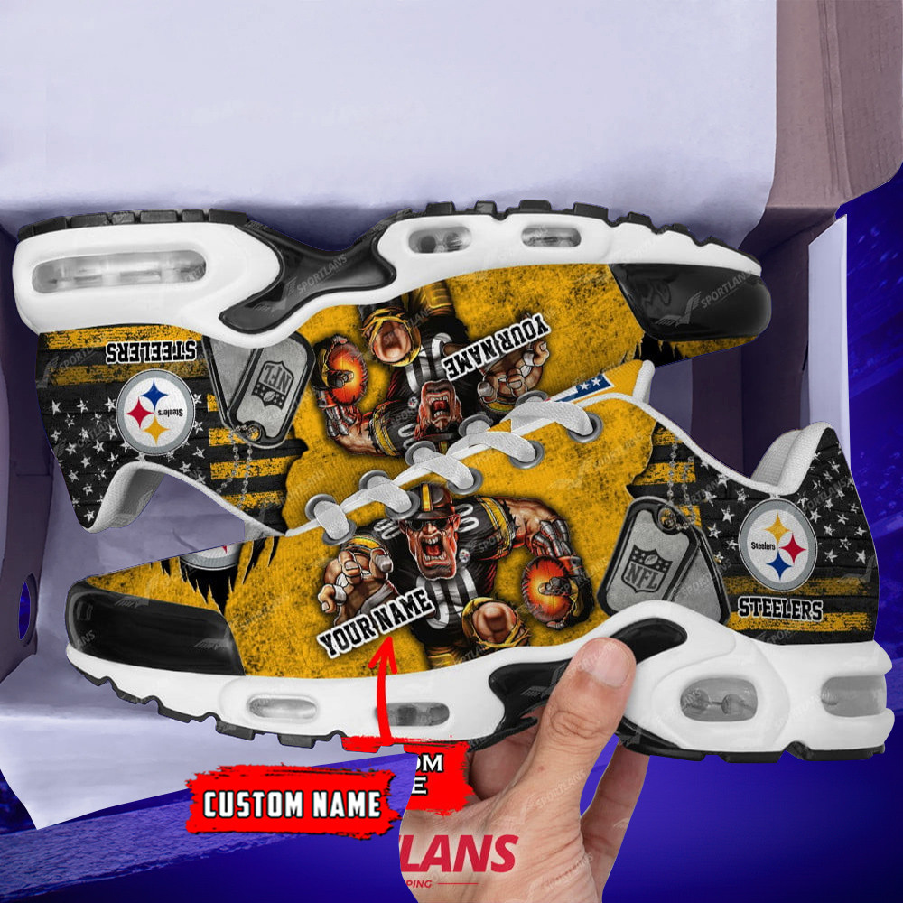Pittsburgh Steelers Personalized TN Air Max Shoes Air Cushion Sneakers DTYNNS