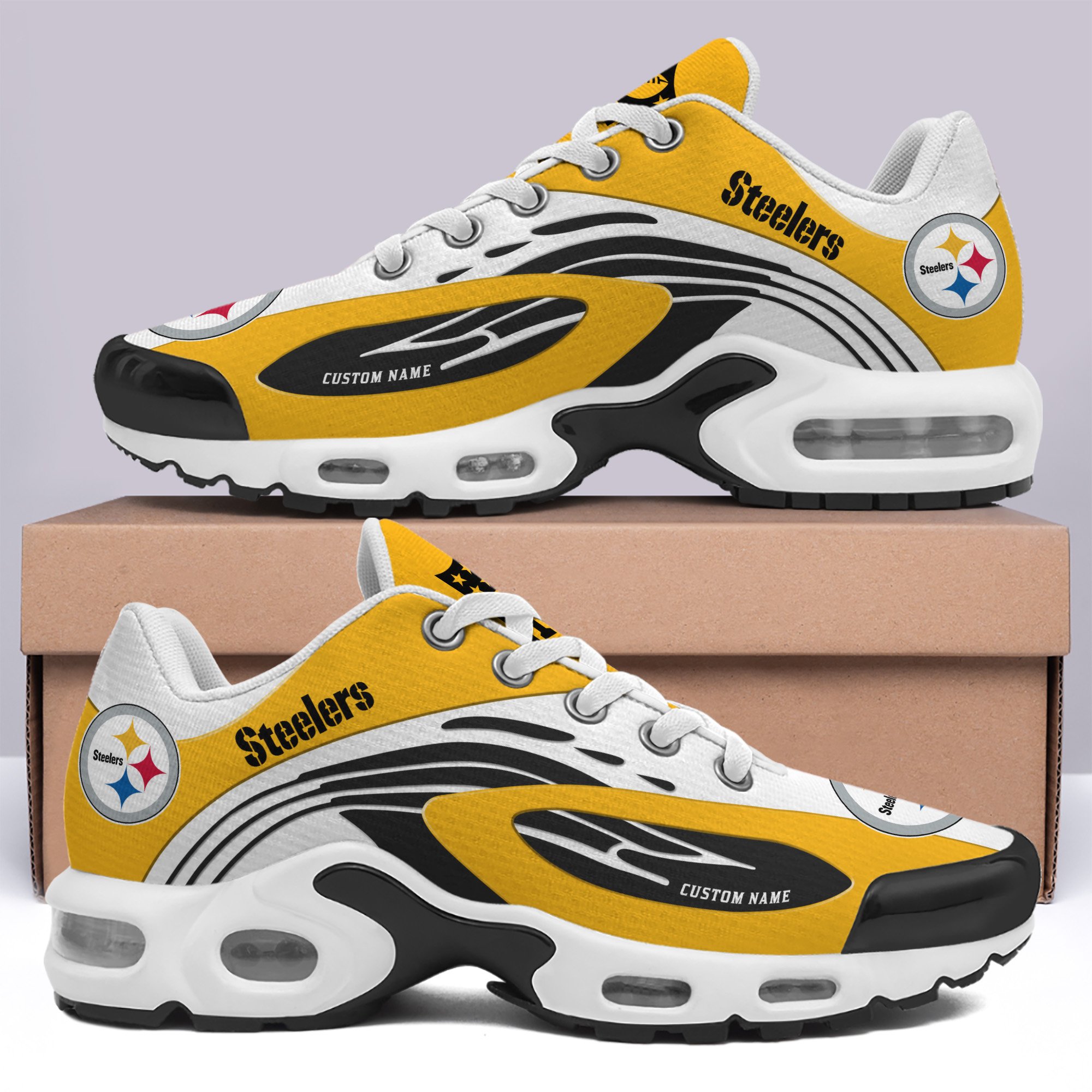 Pittsburgh Steelers TN Shoes 2026 Version Custom Your Name 