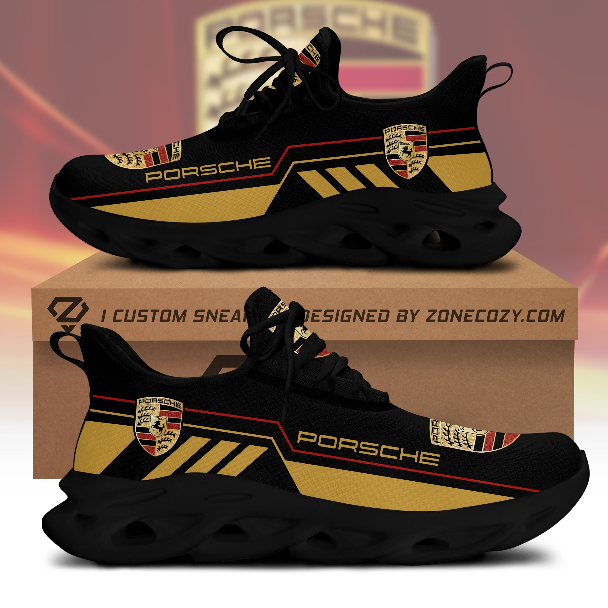porsche chunky custom sneaker v2 7362 5ozmt