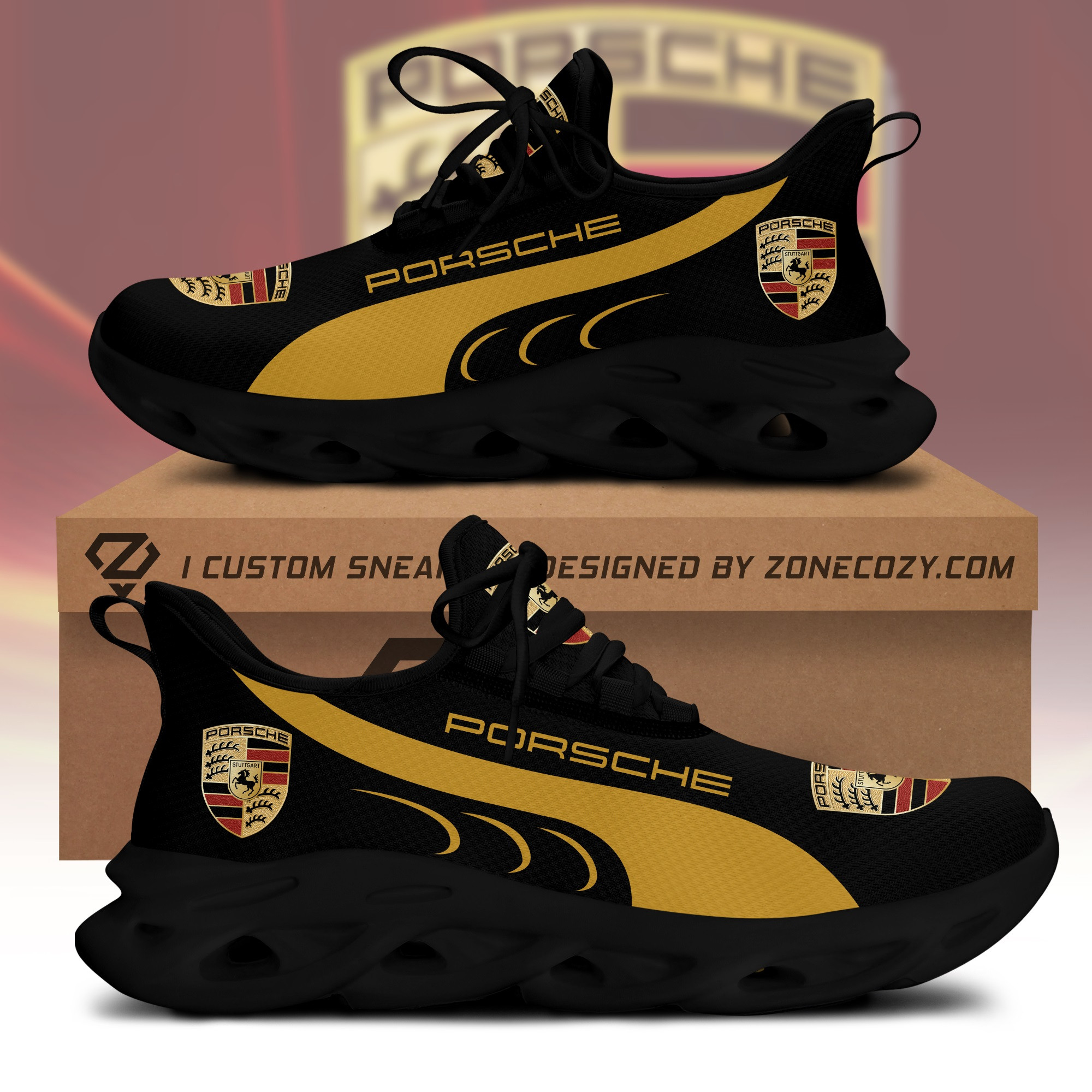 porsche chunky custom sneaker v4 1309 7fkpt