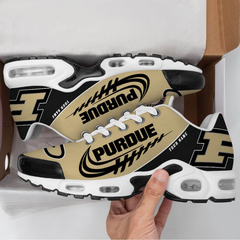 Purdue Boilermakers Personalized TN Air Max Shoes Air Cushion Sneakers