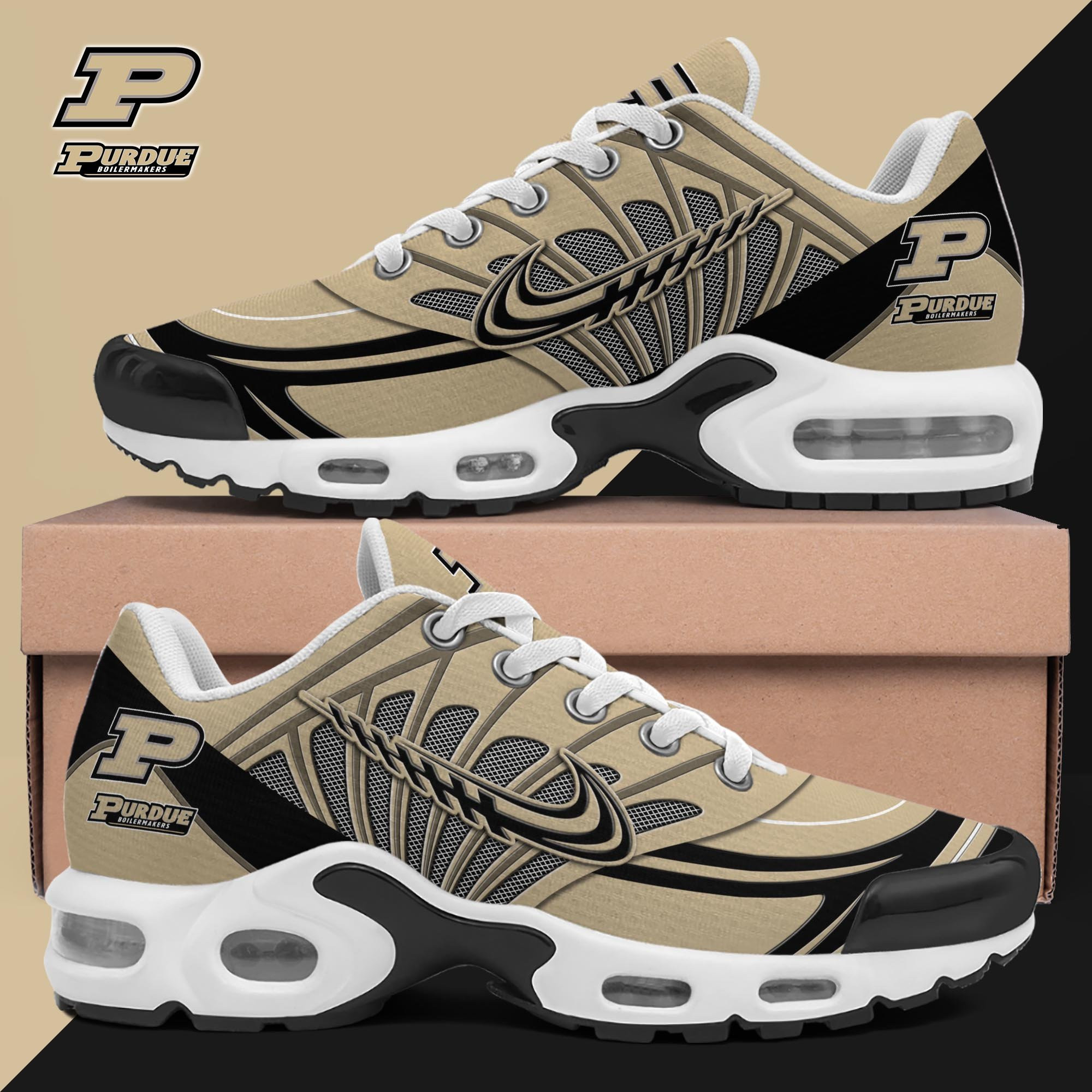 Purdue Boilermakers TN Shoes 2026 Version Custom Name 135