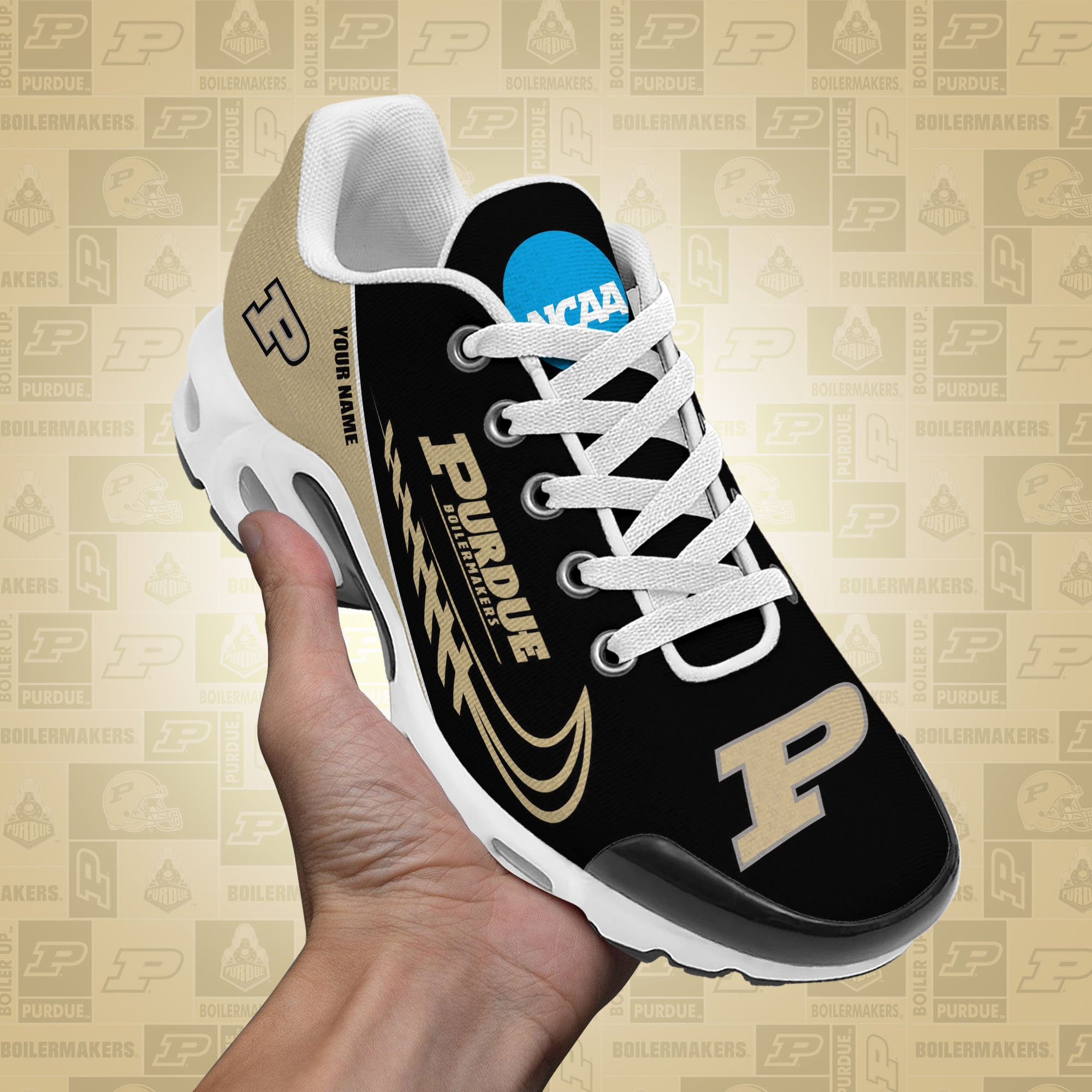 Purdue Boilermakers TN Shoes Custom Your Name 514