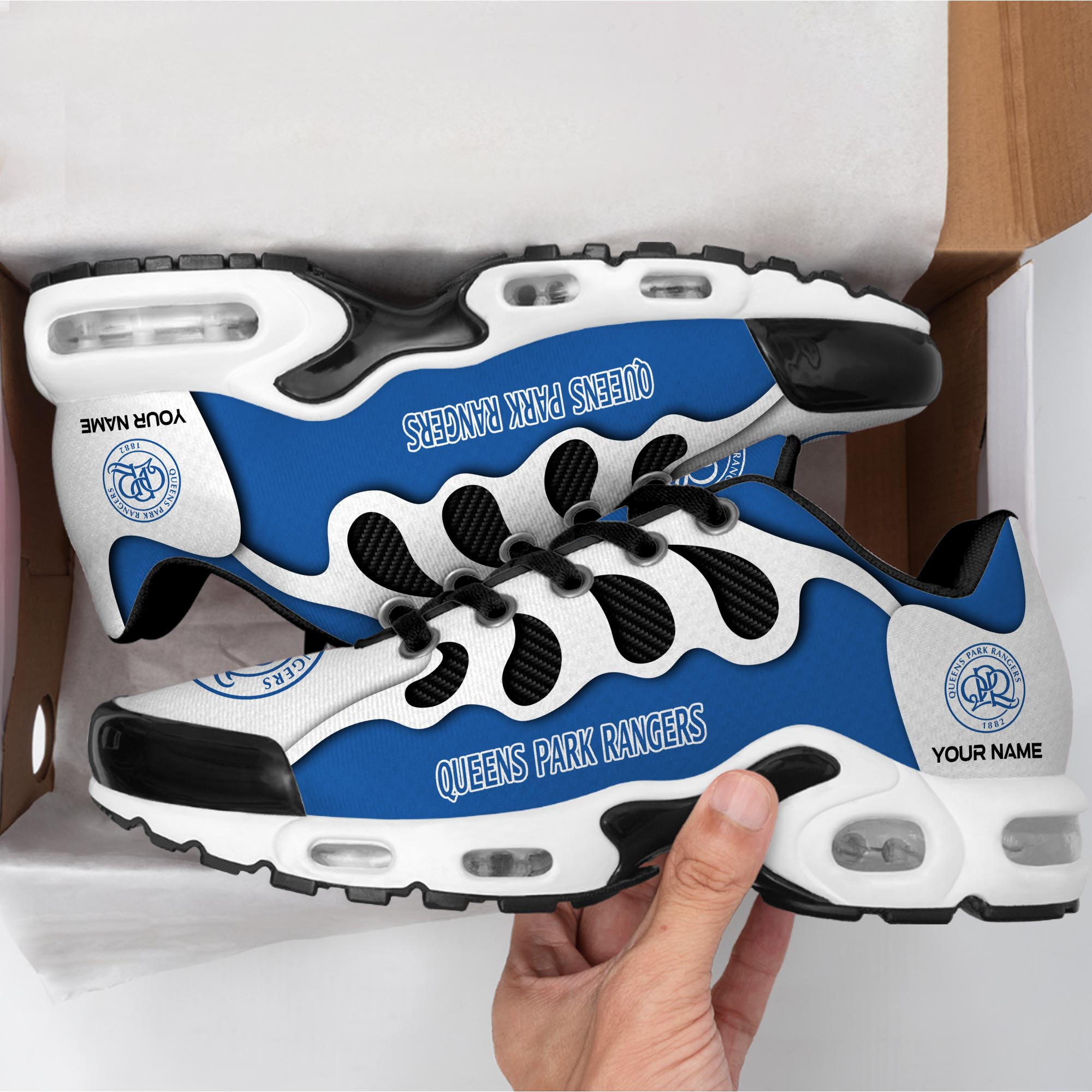 queens park rangers tn air max plus shoes sneakers for men and women 3486