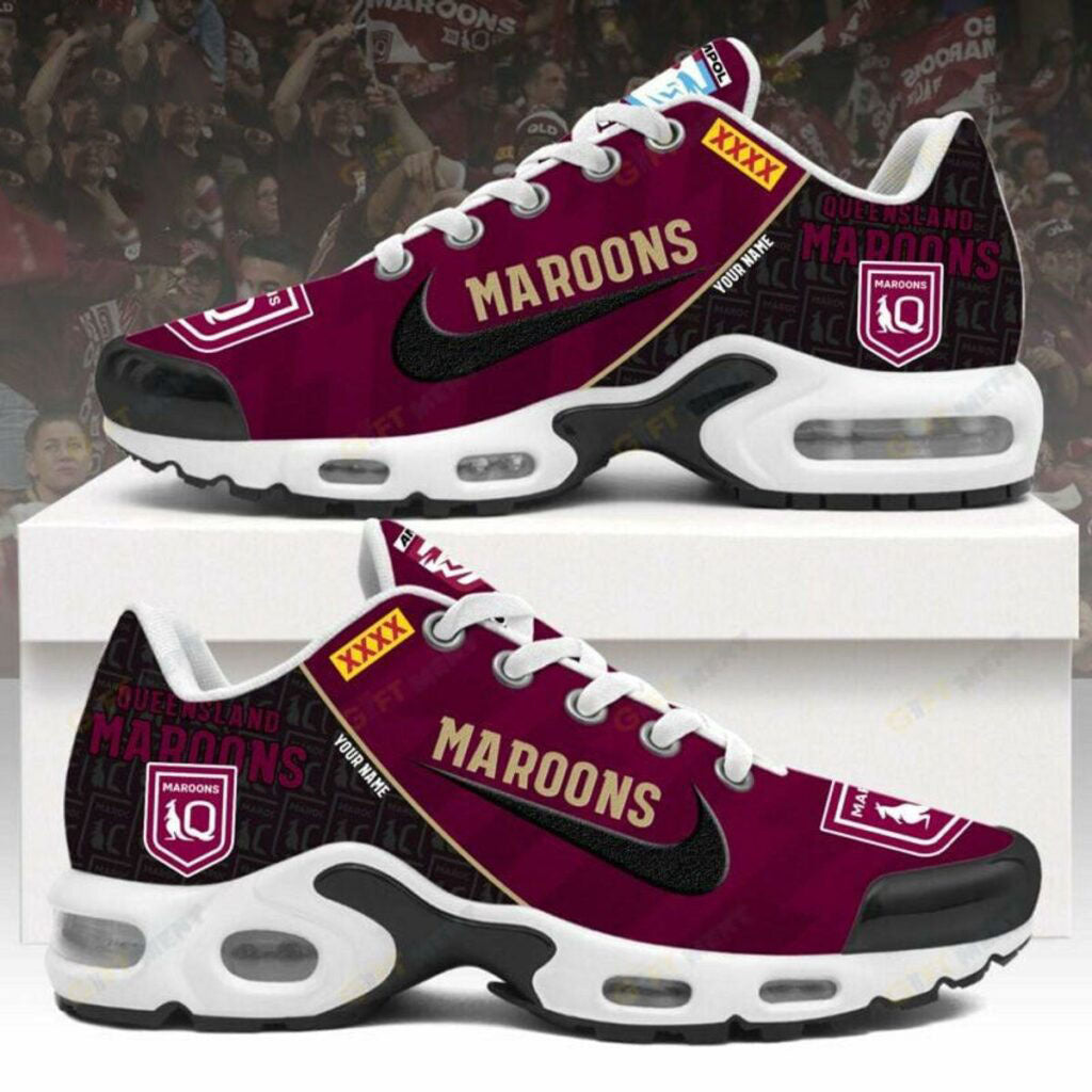 Queensland Maroons CUSTOMIZED UNISEX AIR MAX PLUS SNEAKER