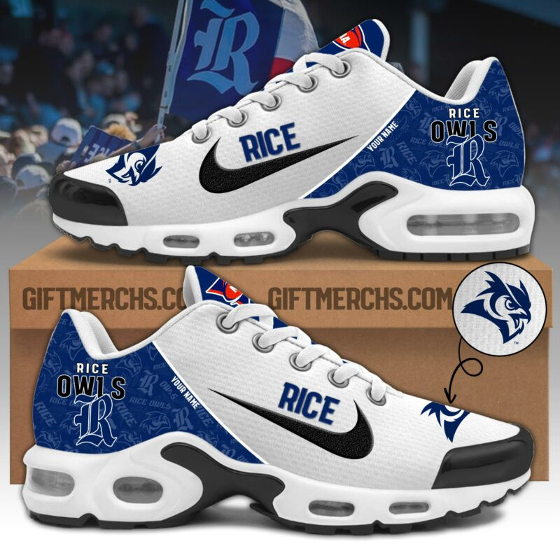 rice owls tn shoes 2026 version custom name shoes for sport fan sport gifts ph270 3722 ghum0