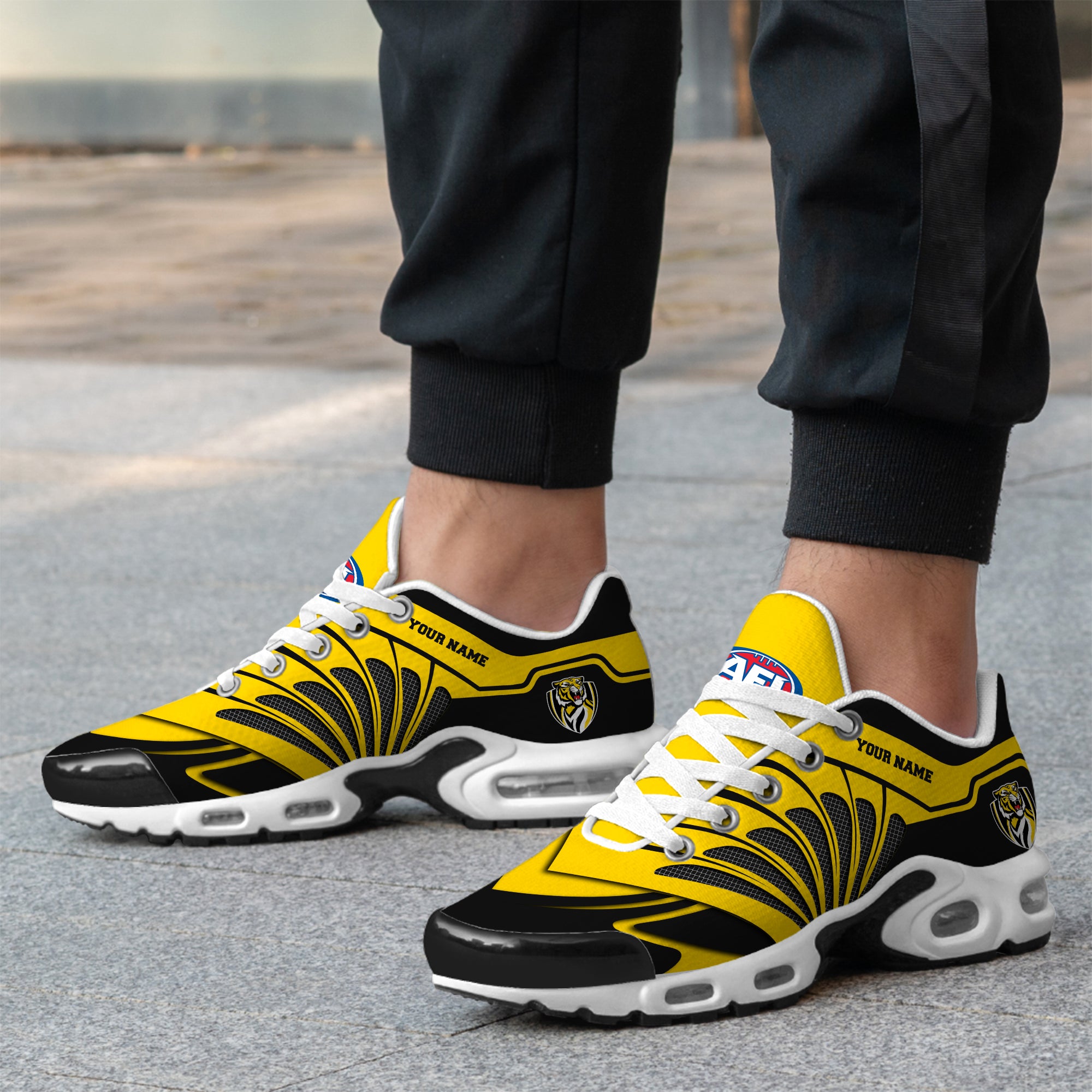 Richmond Tigers  CUSTOMIZED UNISEX AIR MAX PLUS SNEAKERS