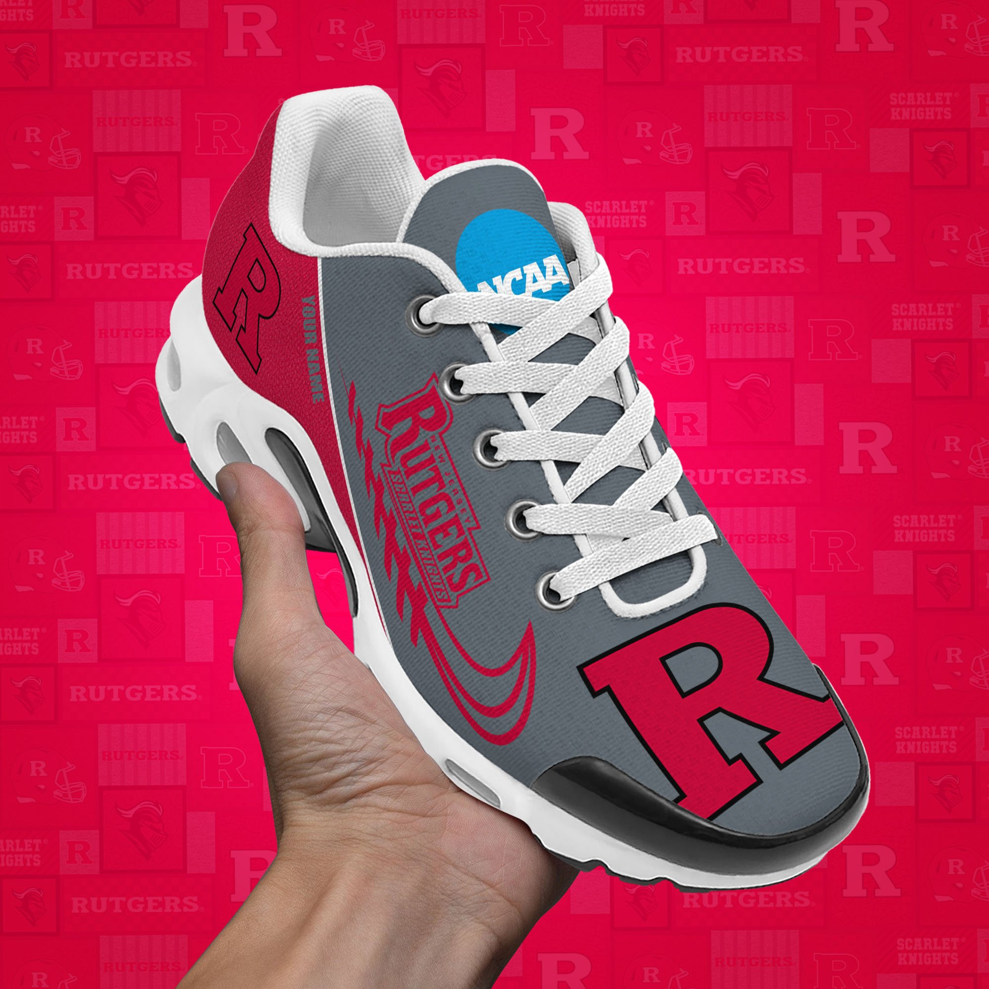 rutgers scarlet knights tn shoes custom your name 514 1137 pepnn
