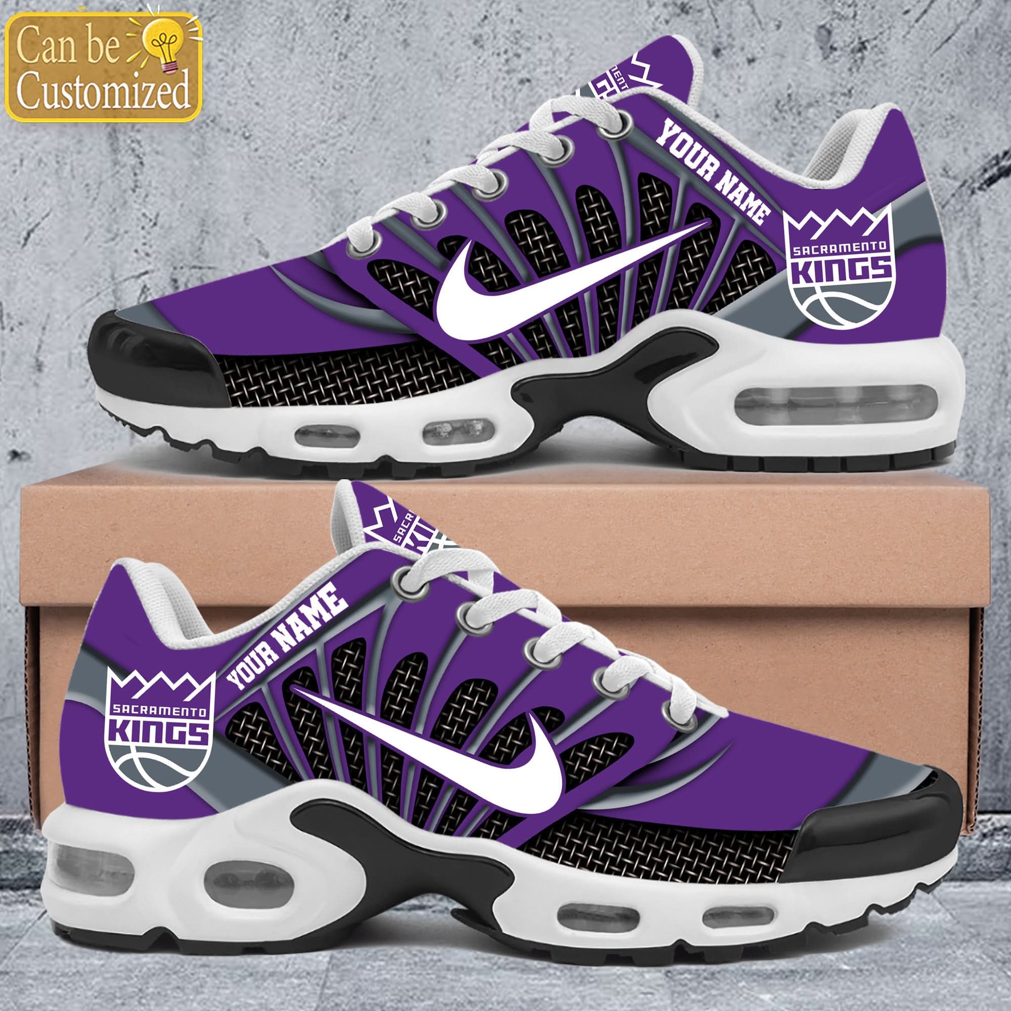 Sacramento Kings Premium A951 Shoes Personalized