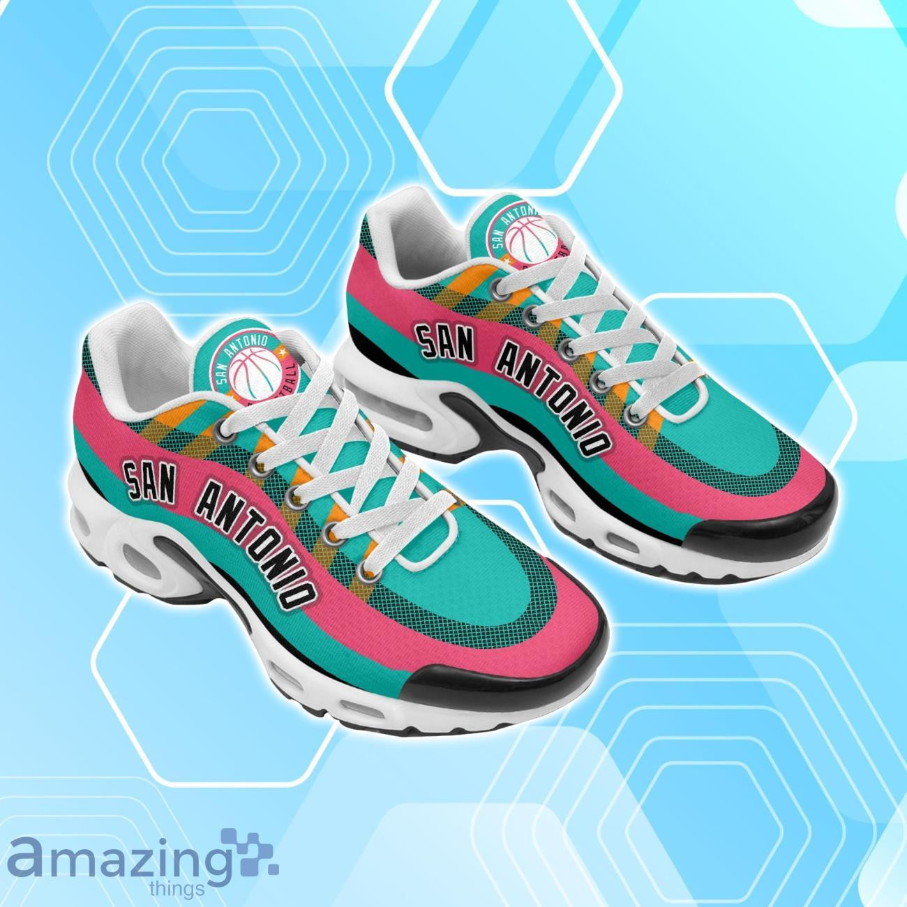 San Antonio Spurs NBA Basketball City Edition Colors TN Air Max Shoes Air Cushion Sneakers