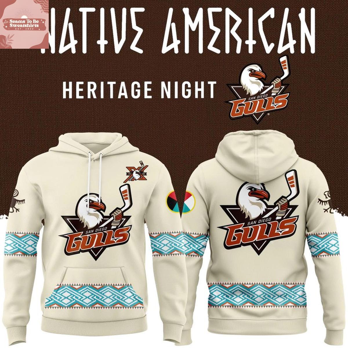 San Diego Gulls x Native American Heritage Night 2026 Hoodie 