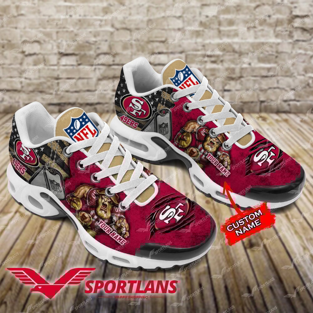 San Francisco 49ers Personalized TN Air Max Shoes Air Cushion Sneakers DTYNNS