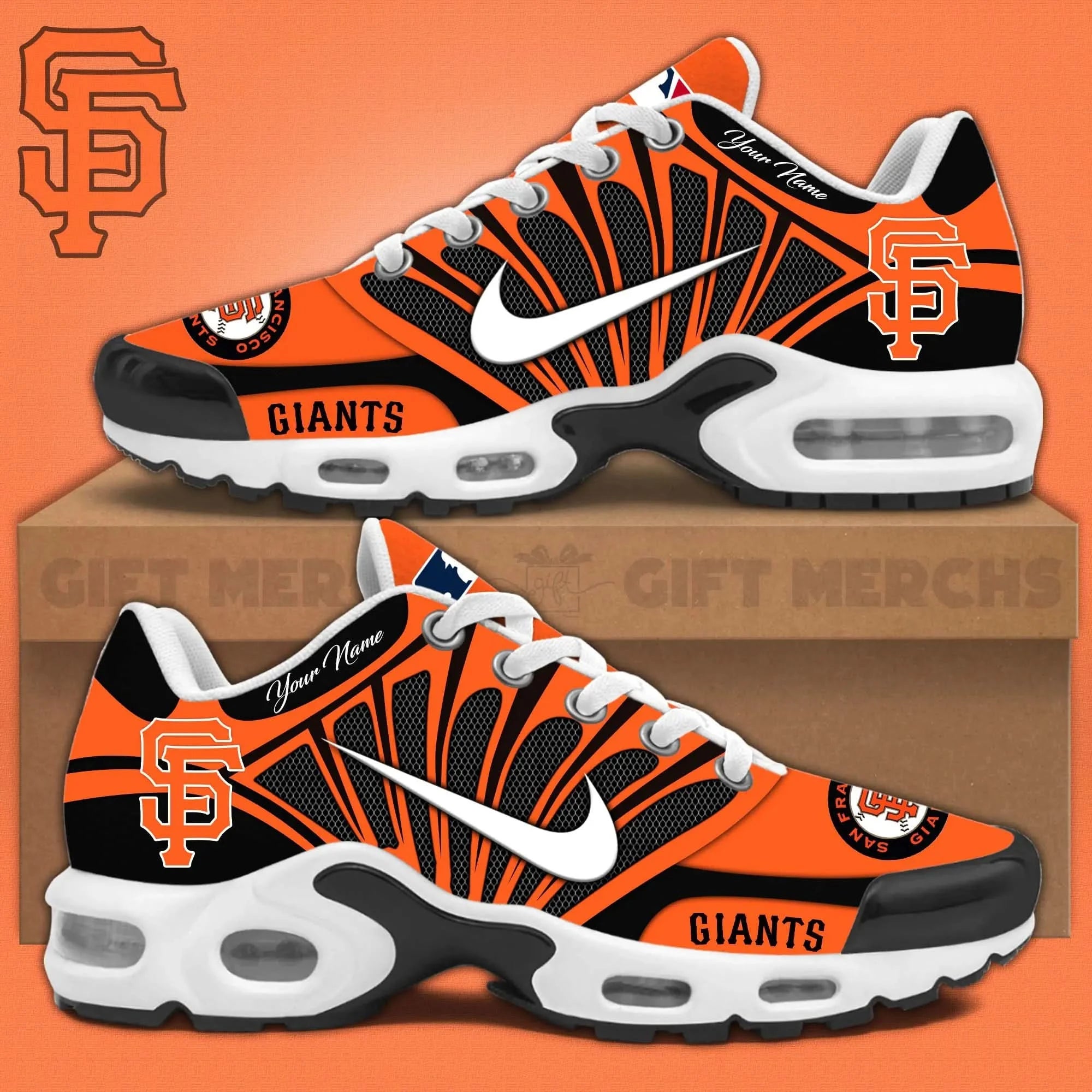 san francisco giants customized premium sport shoes 2238 ewekv