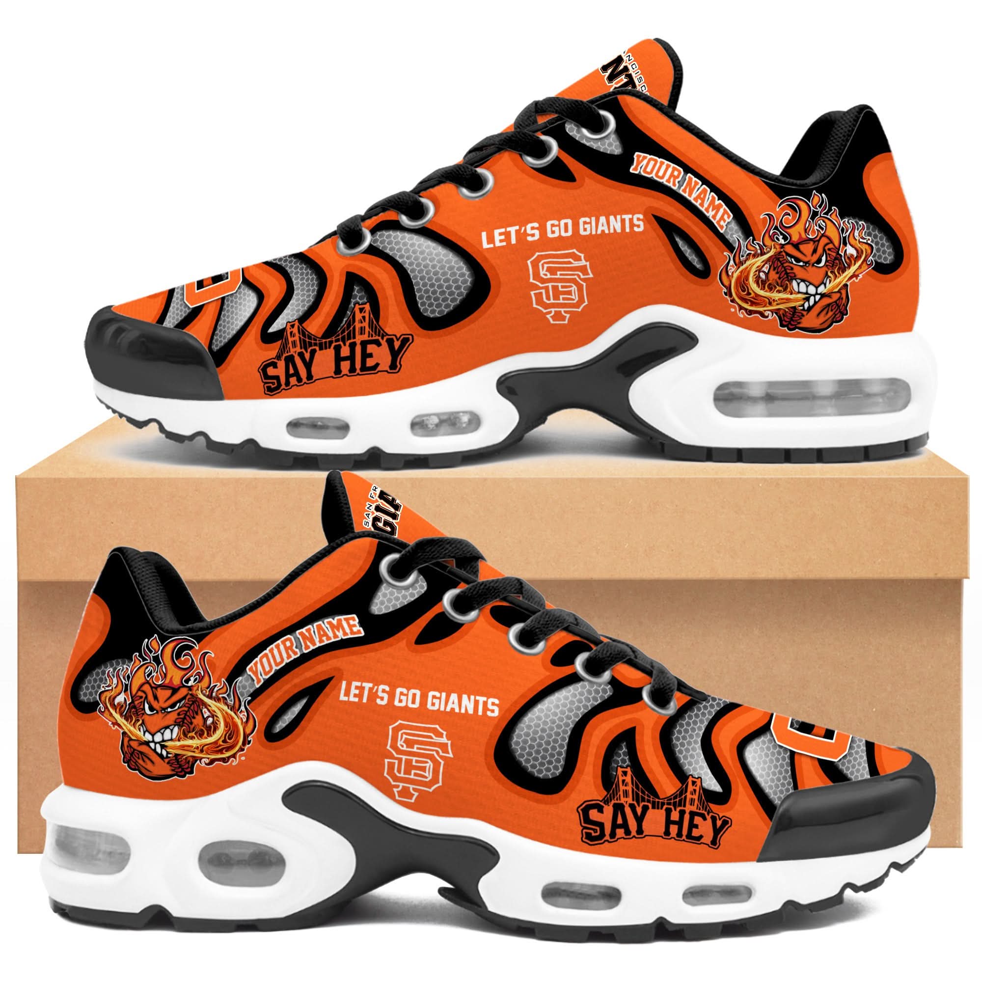 San Francisco Giants  Personalized Air Max Shoes 