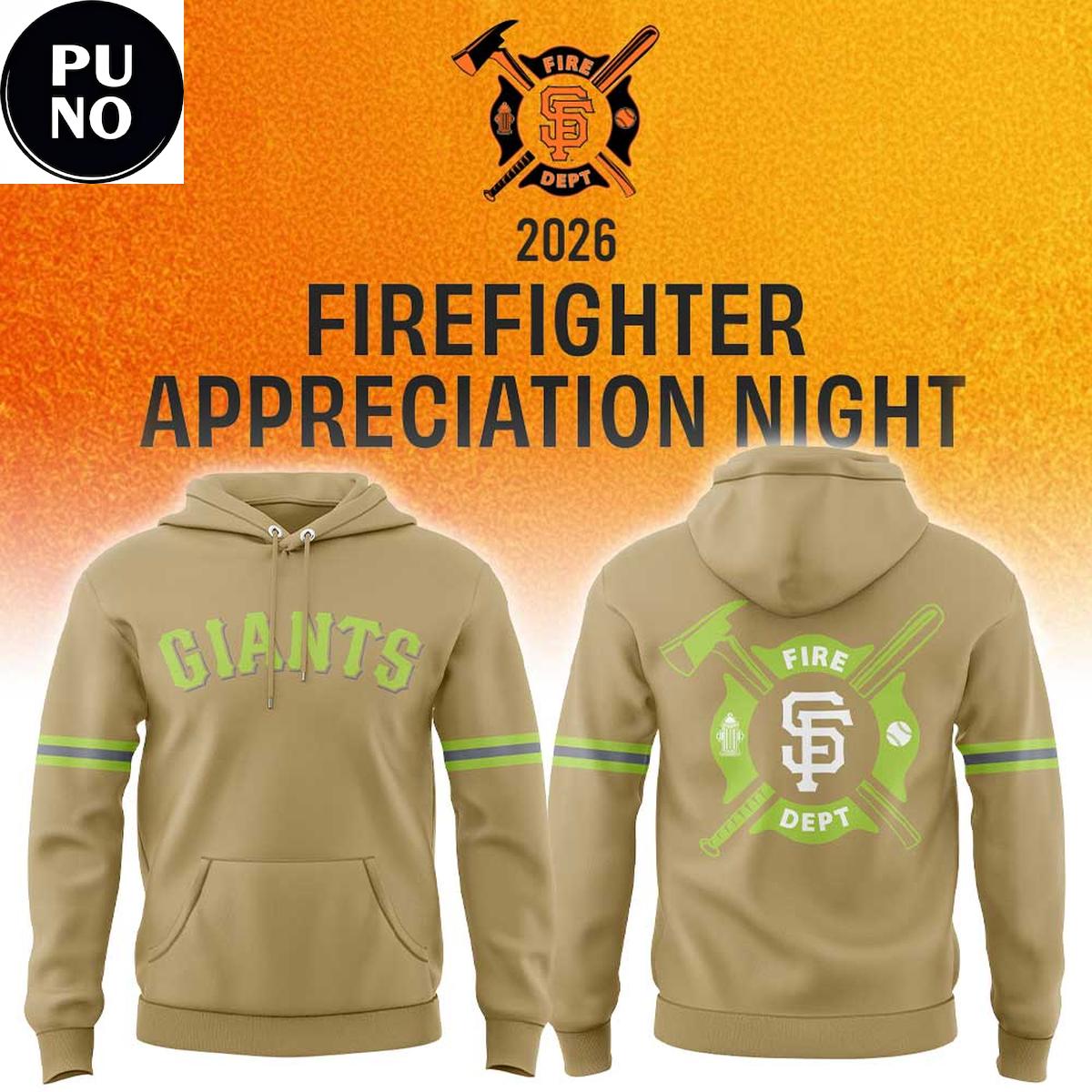 San Francisco Giants x Firefighter Appreciation Night 2026 Hoodie 