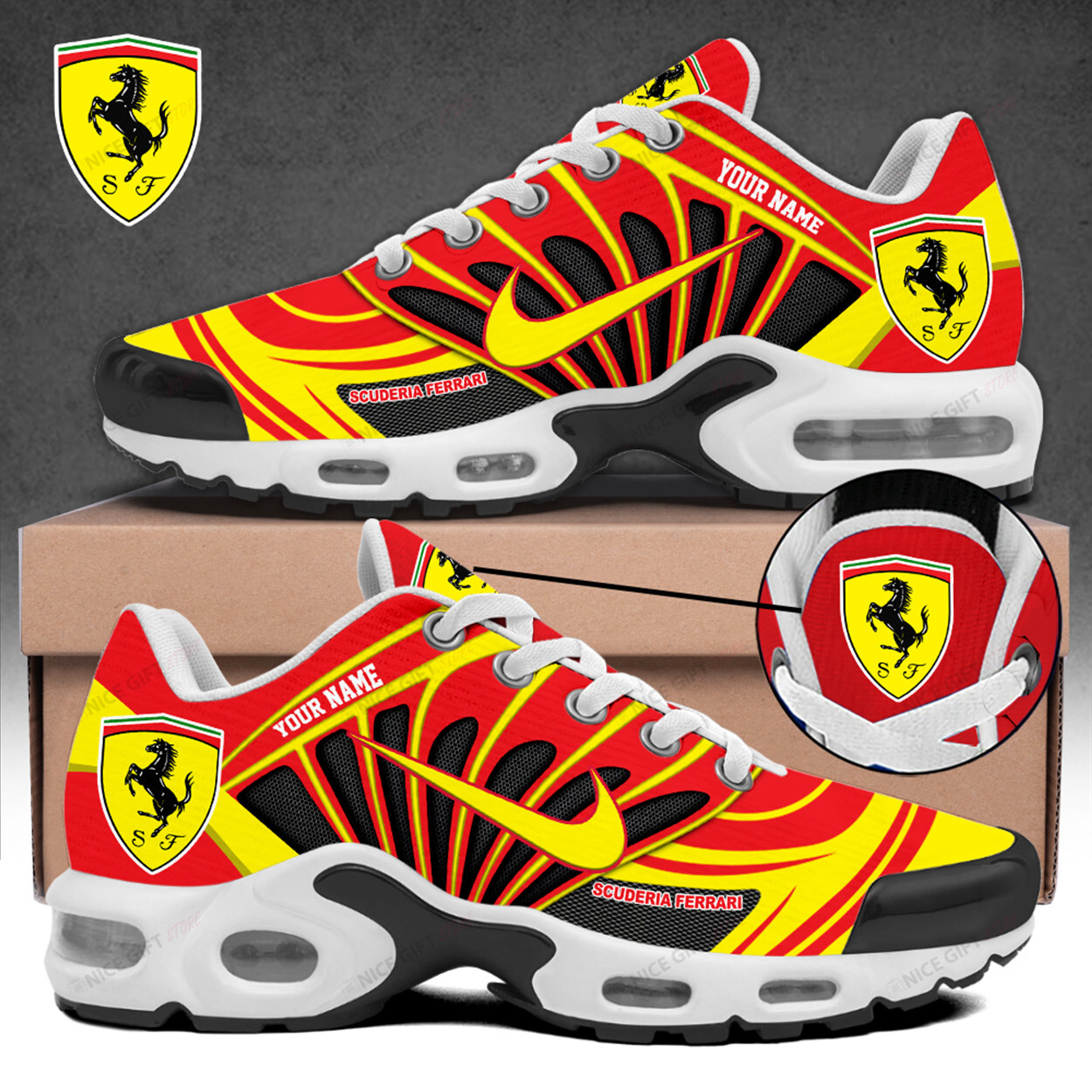 scuderia ferrari (your name) tn sneakers e0q5 2296 8nnim