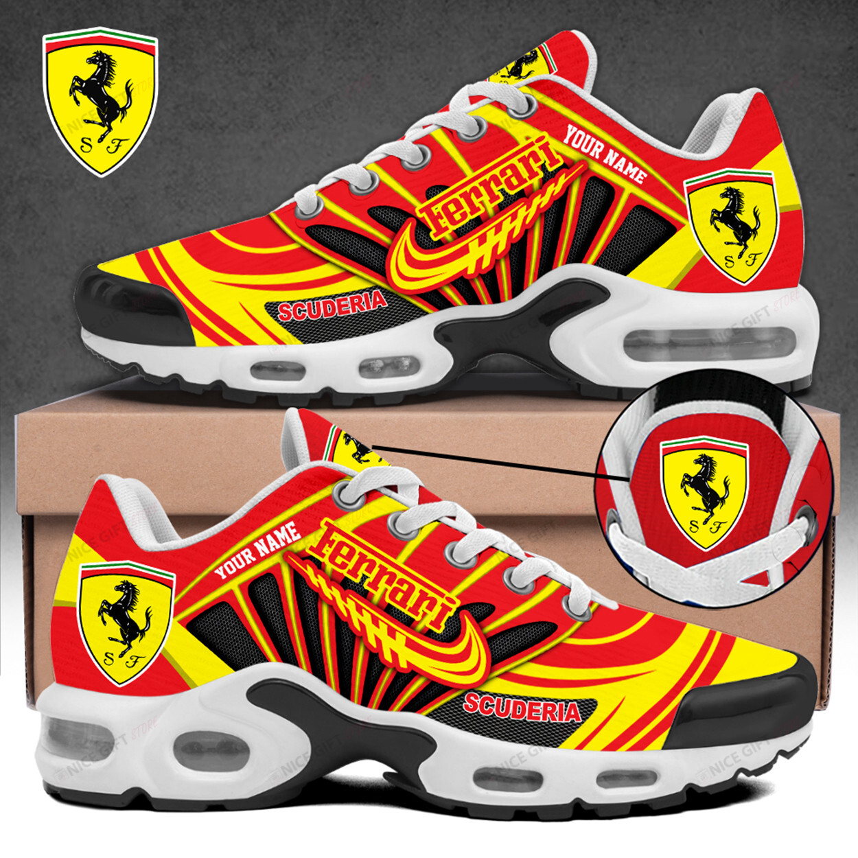 scuderia ferrari (your name) tn sneakers v4q8 5442 vod0v