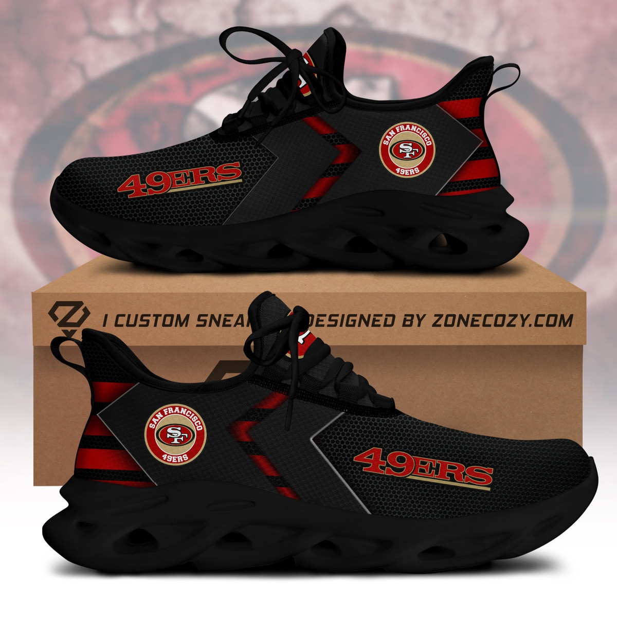 Scuderia Ferrari 49 Custom Clunky Sneaker S290303