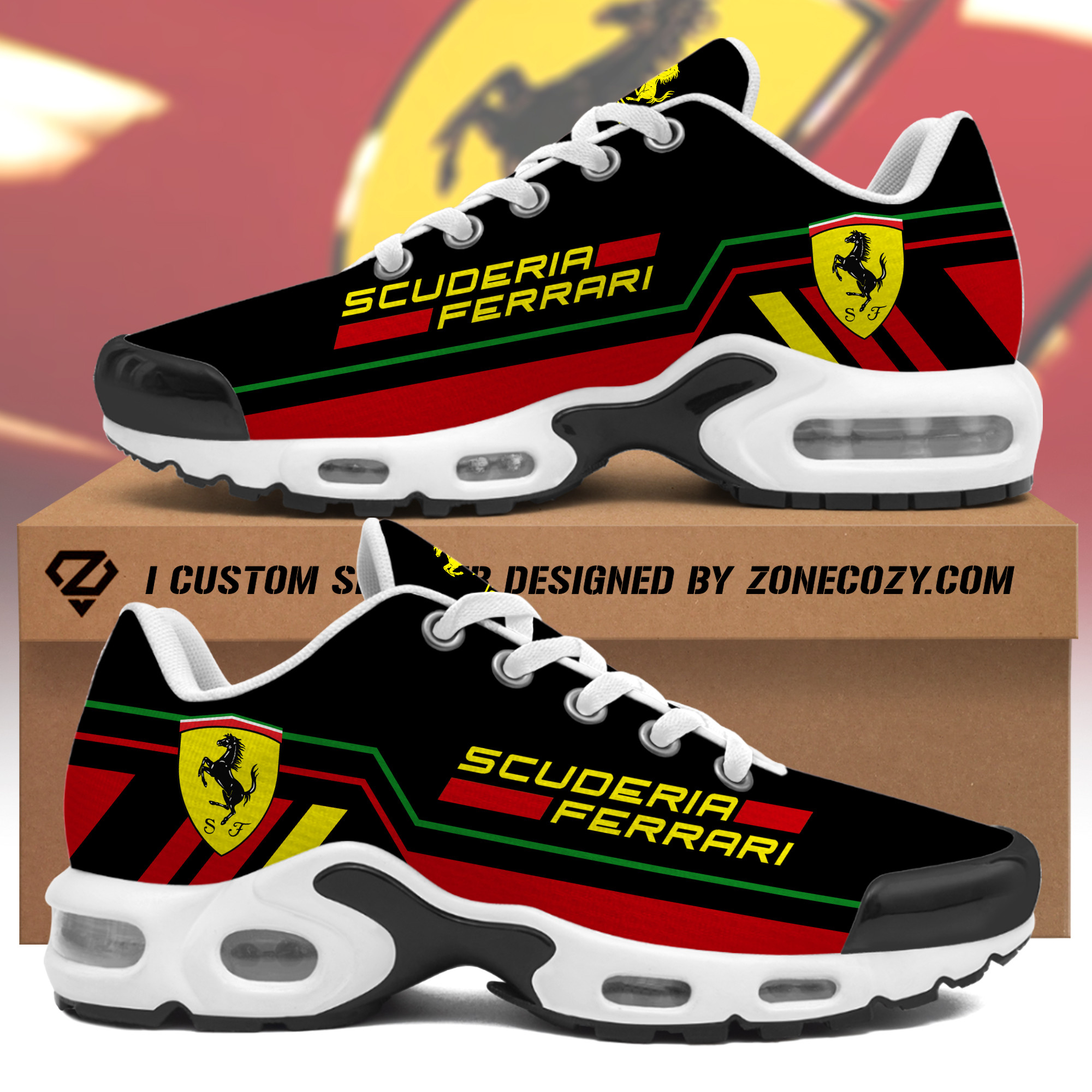 Scuderia Ferrari Racing Air Cushion Sneaker