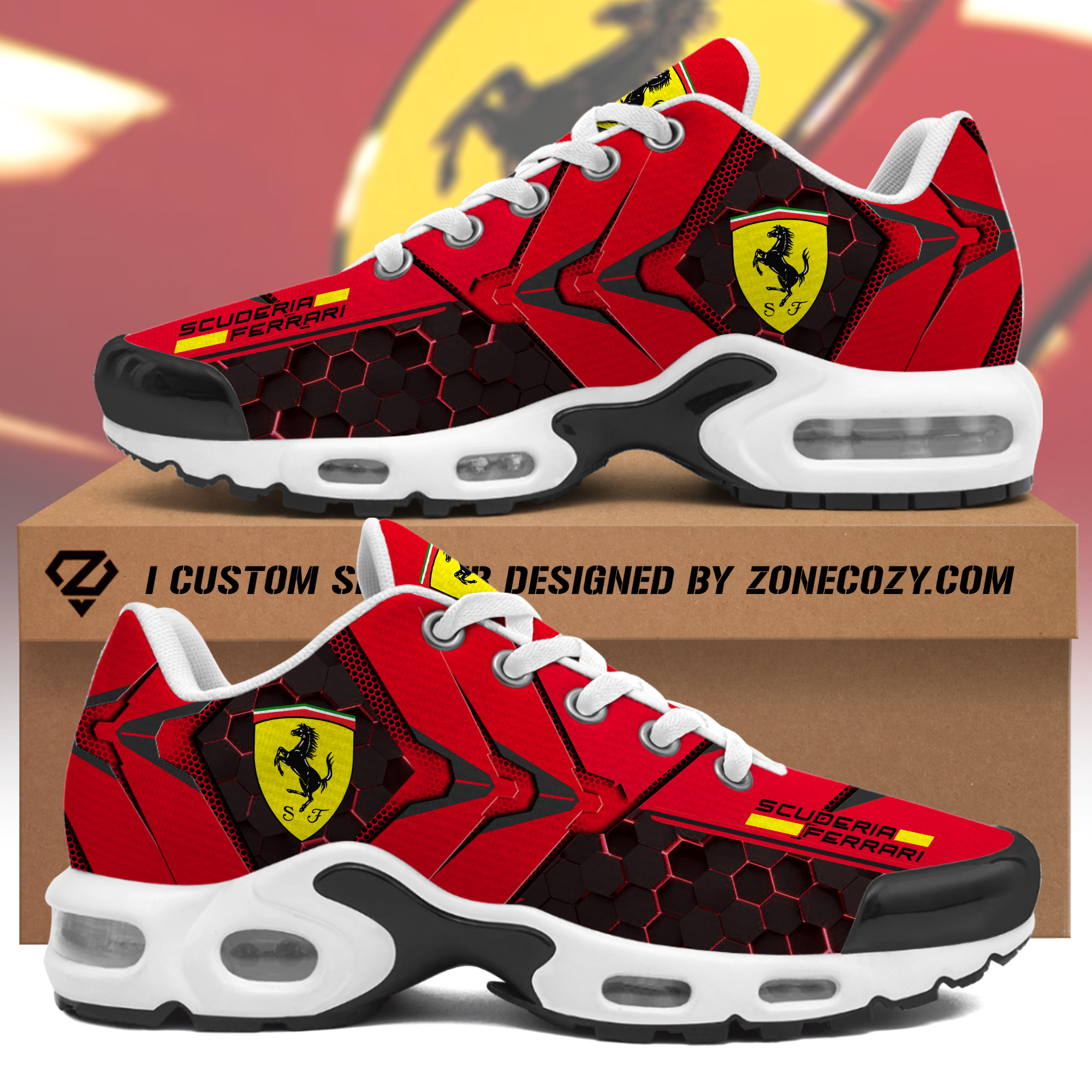 Scuderia Ferrari Racing Air Cushion Sneaker V2
